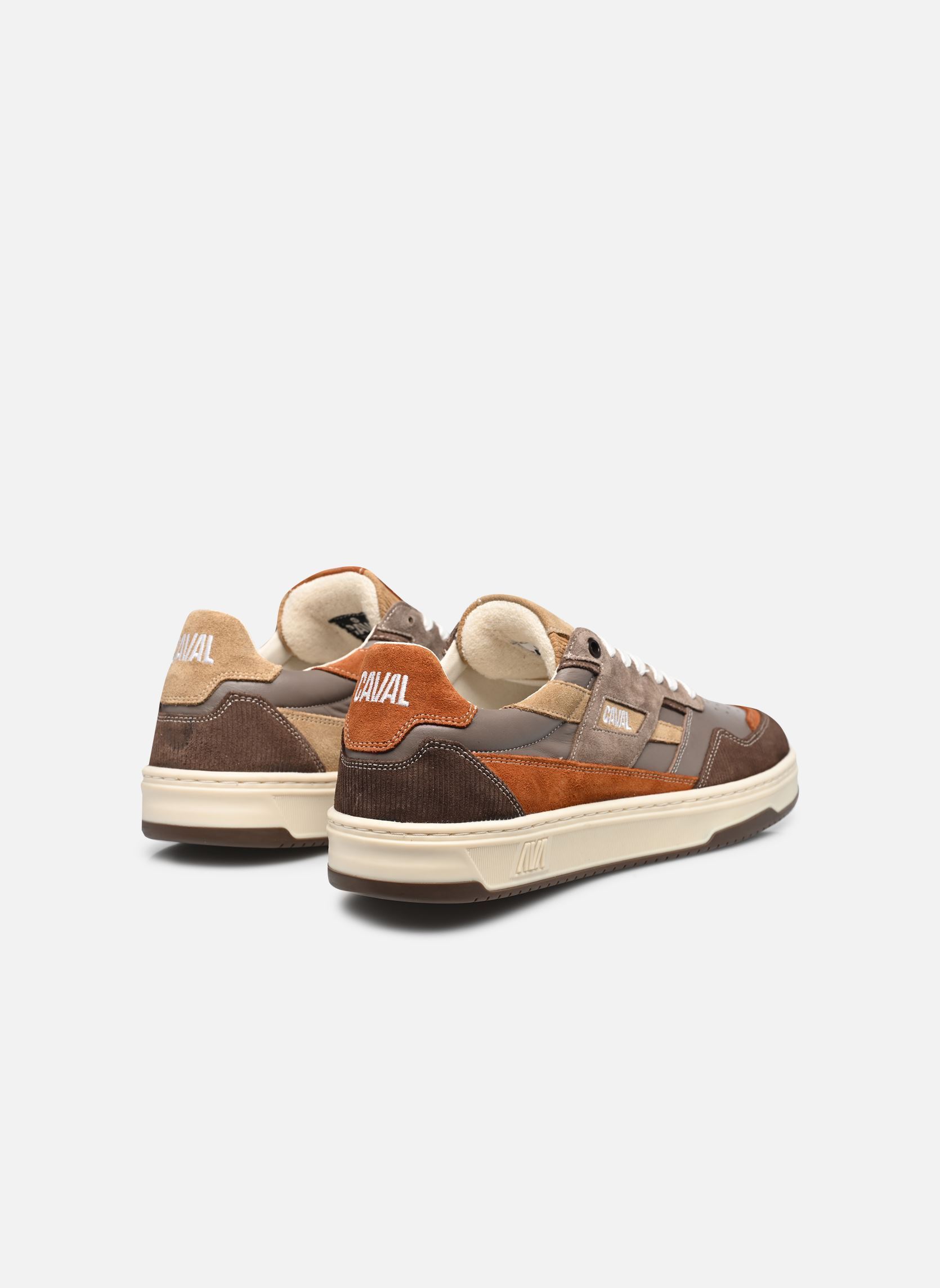 Niedrige Sneaker Playground M herren braun Caval Niedrige Sneaker Playground M herren braun CHESTNUT CORDUROY