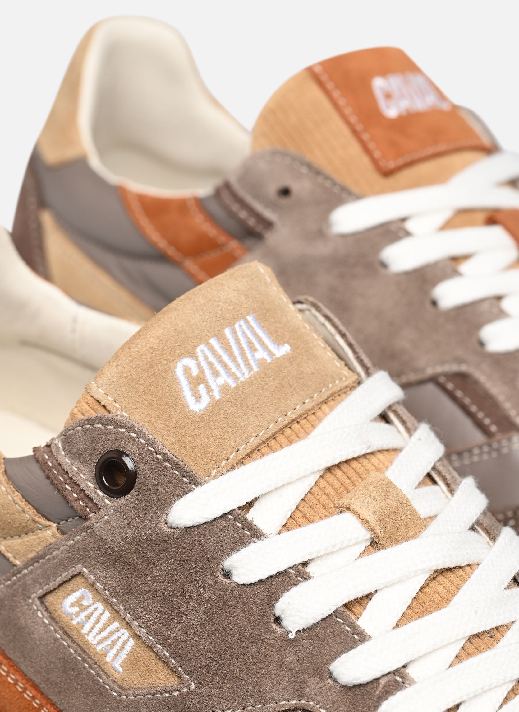 Niedrige Sneaker Playground M herren braun Caval Niedrige Sneaker Playground M herren braun CHESTNUT CORDUROY