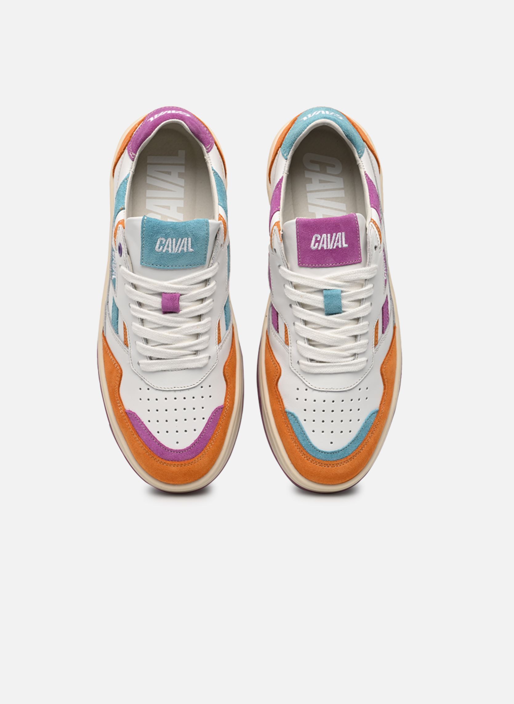 Niedrige Sneaker Playground W damen mehrfarbig Caval Niedrige Sneaker Playground W damen mehrfarbig TROPIC EUPHORIA