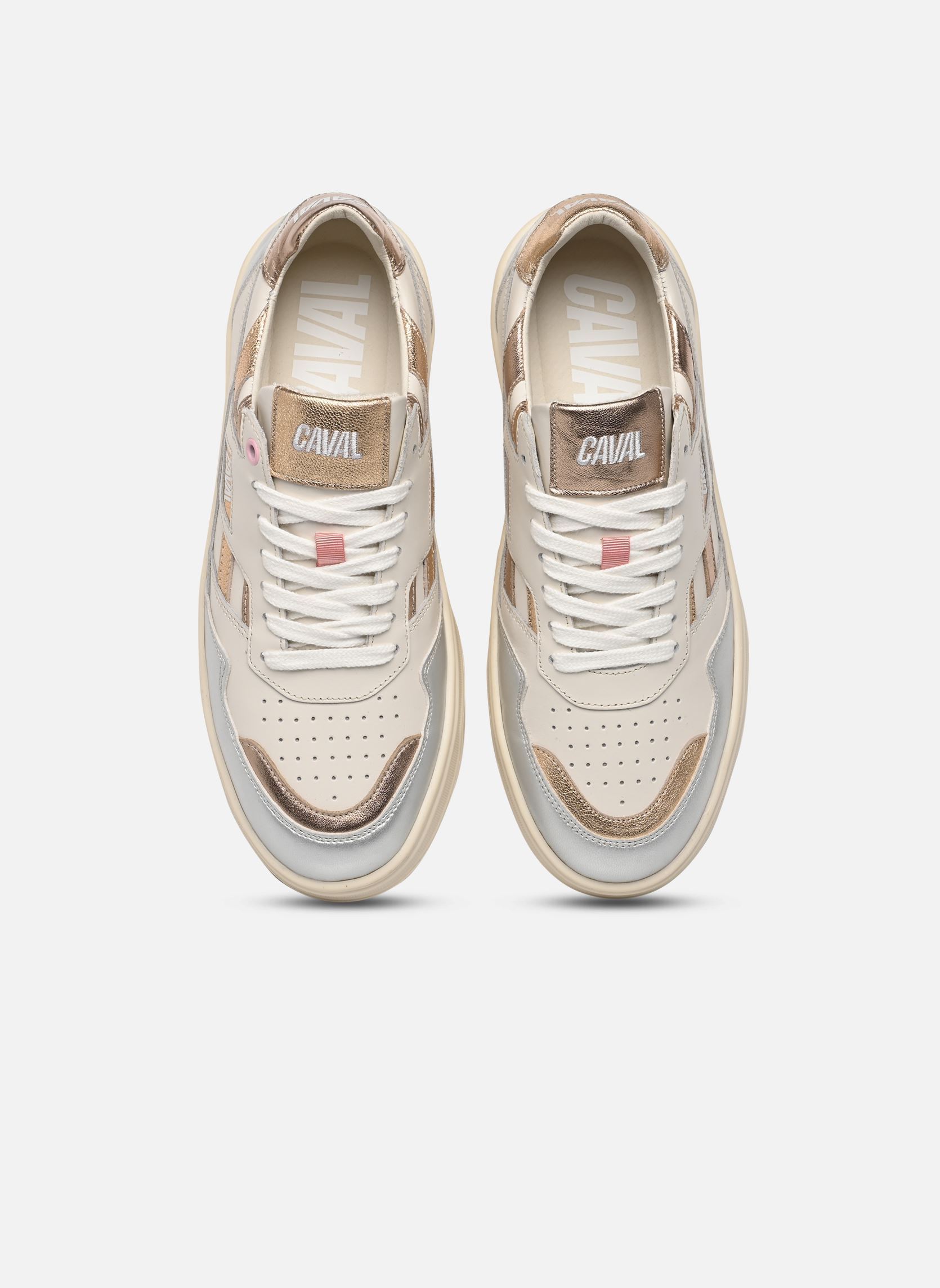 Niedrige Sneaker Playground W damen weiß Caval Niedrige Sneaker Playground W damen weiß METAL MAJESTY