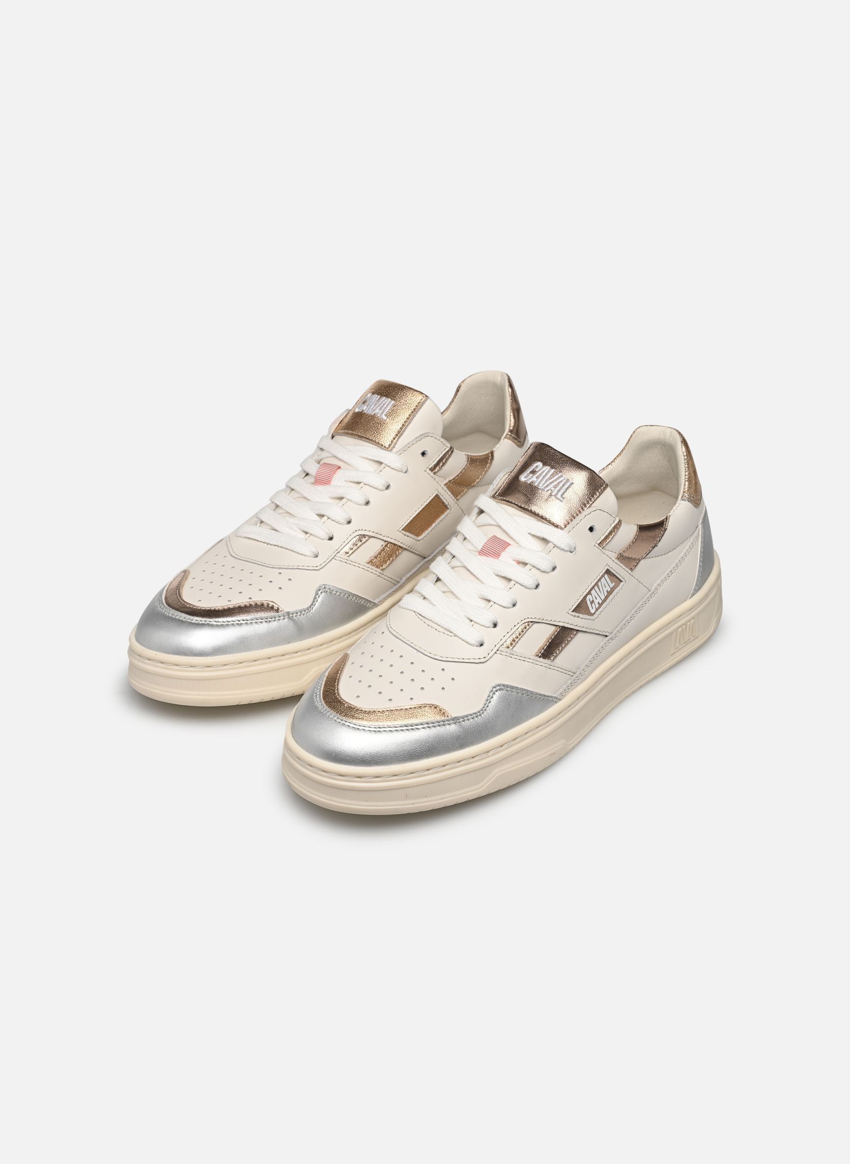 Niedrige Sneaker Playground W damen weiß Caval Niedrige Sneaker Playground W damen weiß METAL MAJESTY