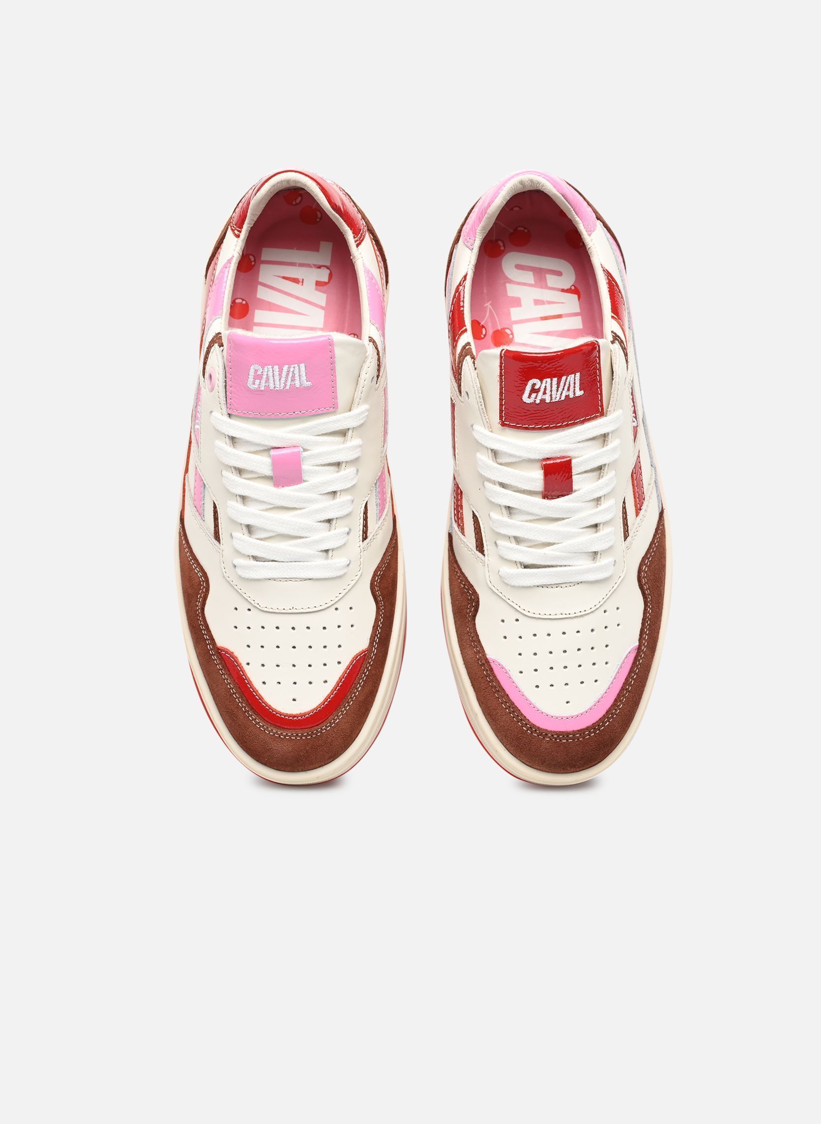 Niedrige Sneaker Playground W damen rot Caval Niedrige Sneaker Playground W damen rot LIPSTICK CANDY
