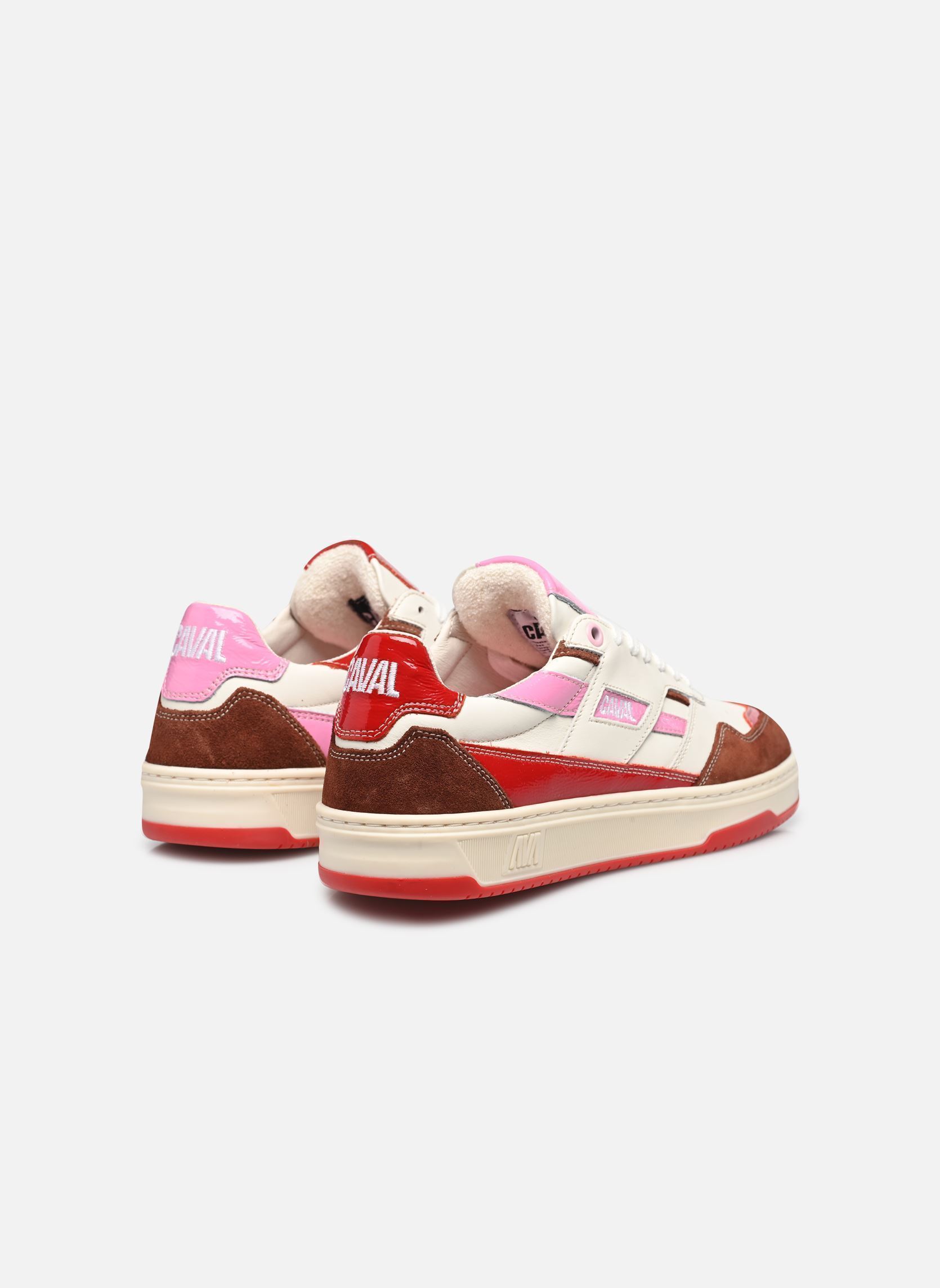 Niedrige Sneaker Playground W damen rot Caval Niedrige Sneaker Playground W damen rot LIPSTICK CANDY