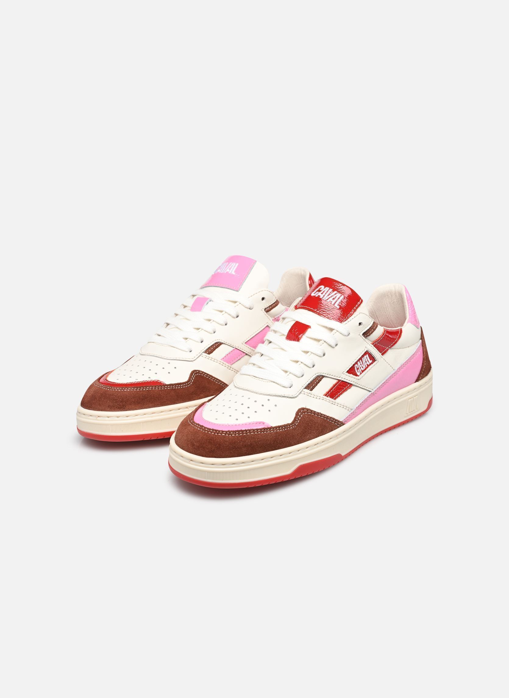Niedrige Sneaker Playground W damen rot Caval Niedrige Sneaker Playground W damen rot LIPSTICK CANDY