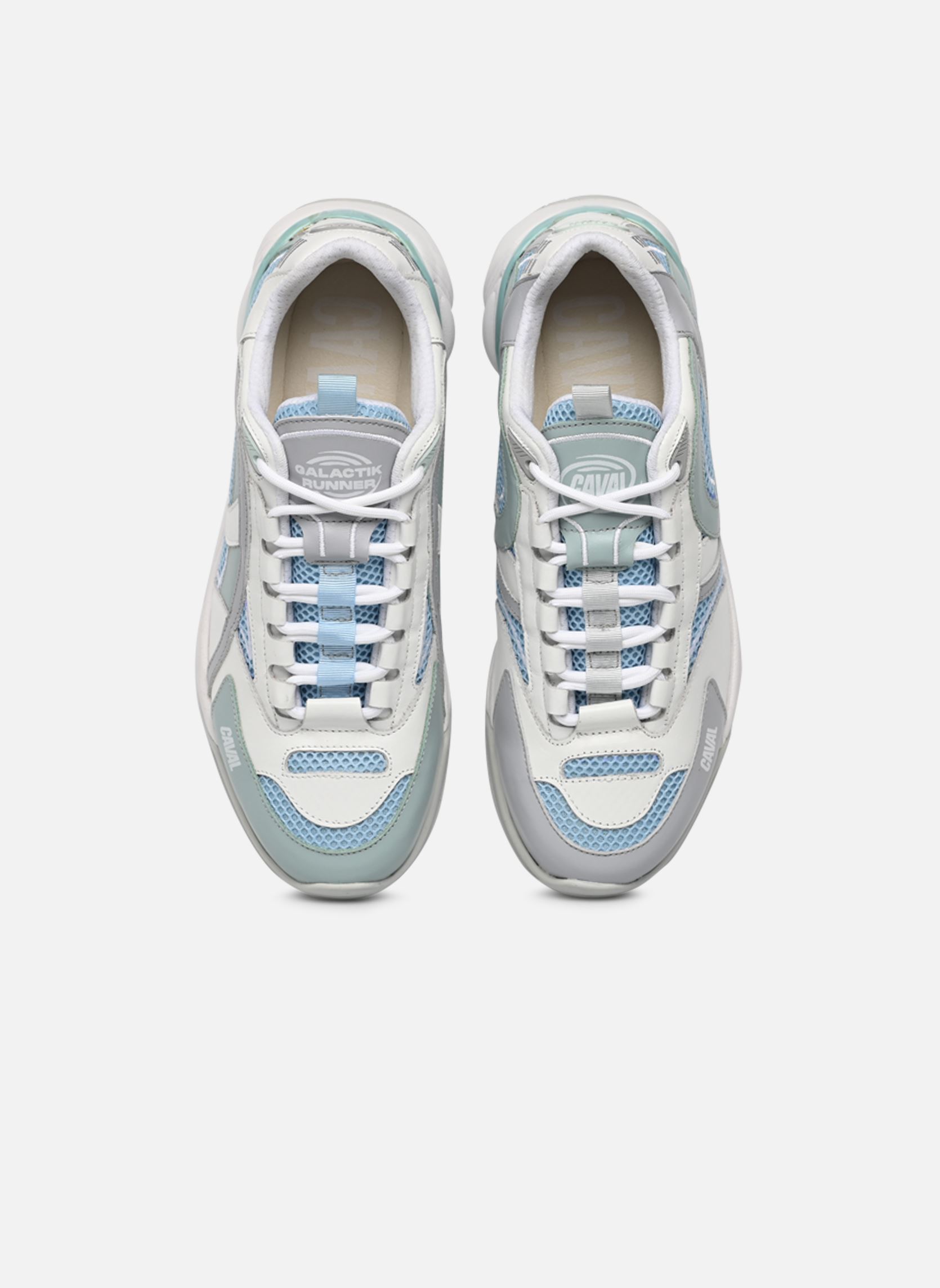 Baskets basses Galactik Runner W femme bleu Caval Baskets basses Galactik Runner W femme bleu Mint Nebula