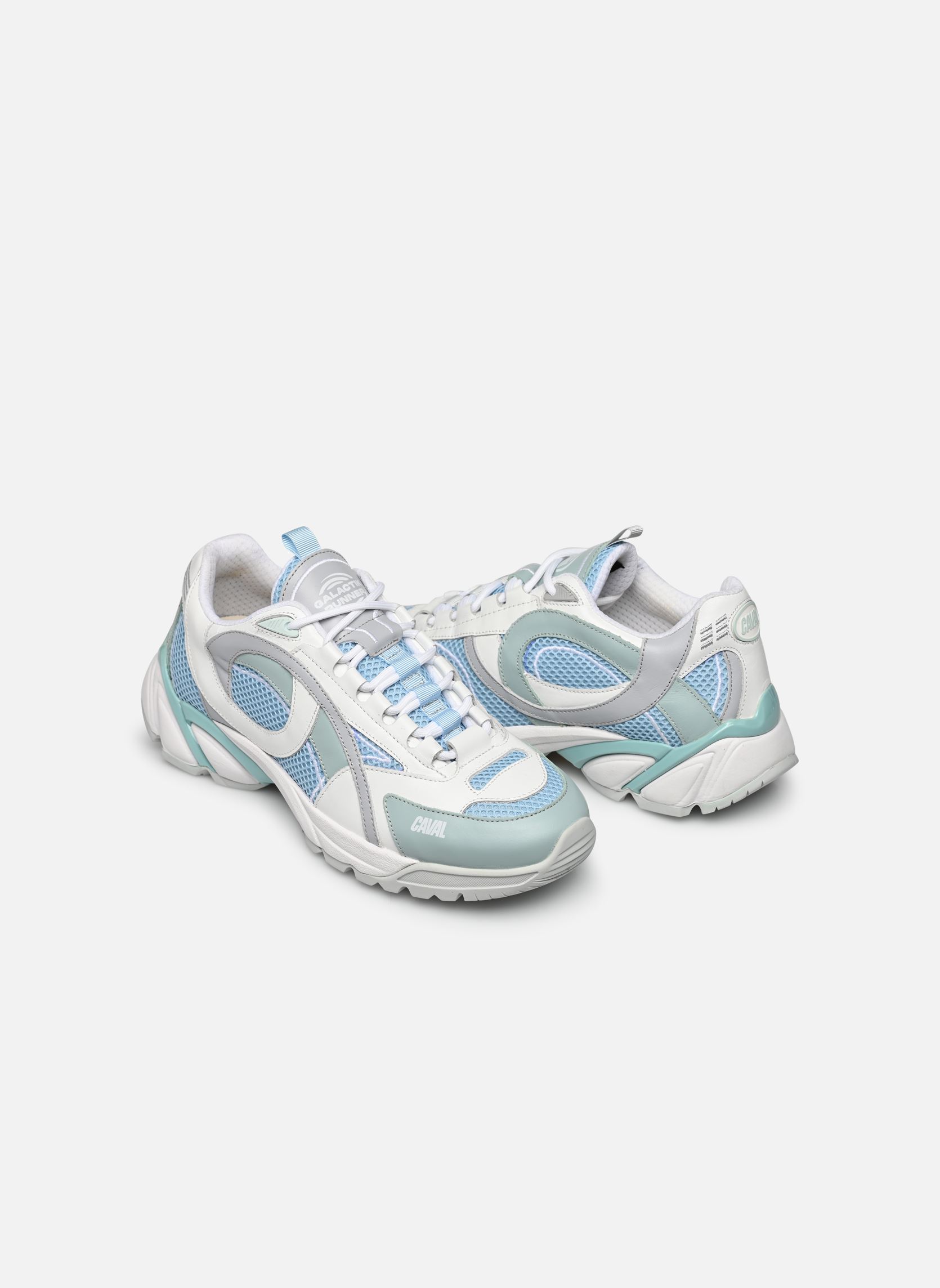 Baskets basses Galactik Runner W femme bleu Caval Baskets basses Galactik Runner W femme bleu Mint Nebula