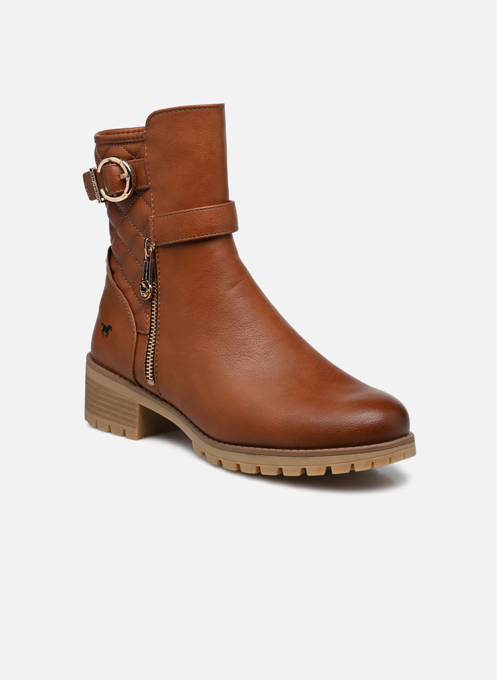 Bottines basses Sohag femme marron Mustang shoes Bottines basses Sohag femme marron Kastanie