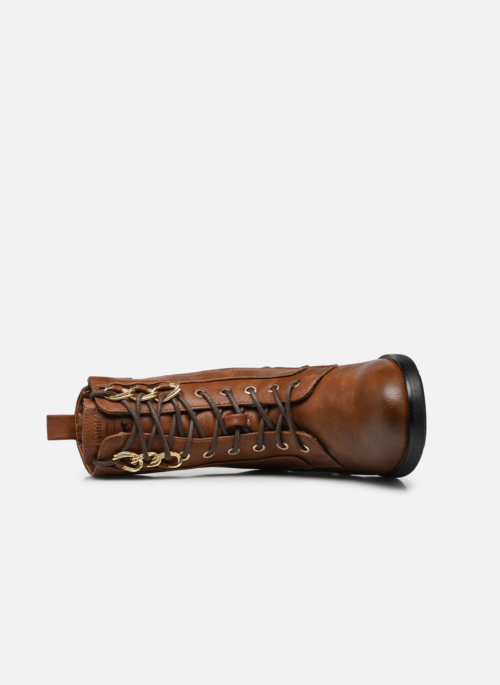 Geschnürte Stiefeletten Dessouk damen braun Mustang shoes Geschnürte Stiefeletten Dessouk damen braun Cognac