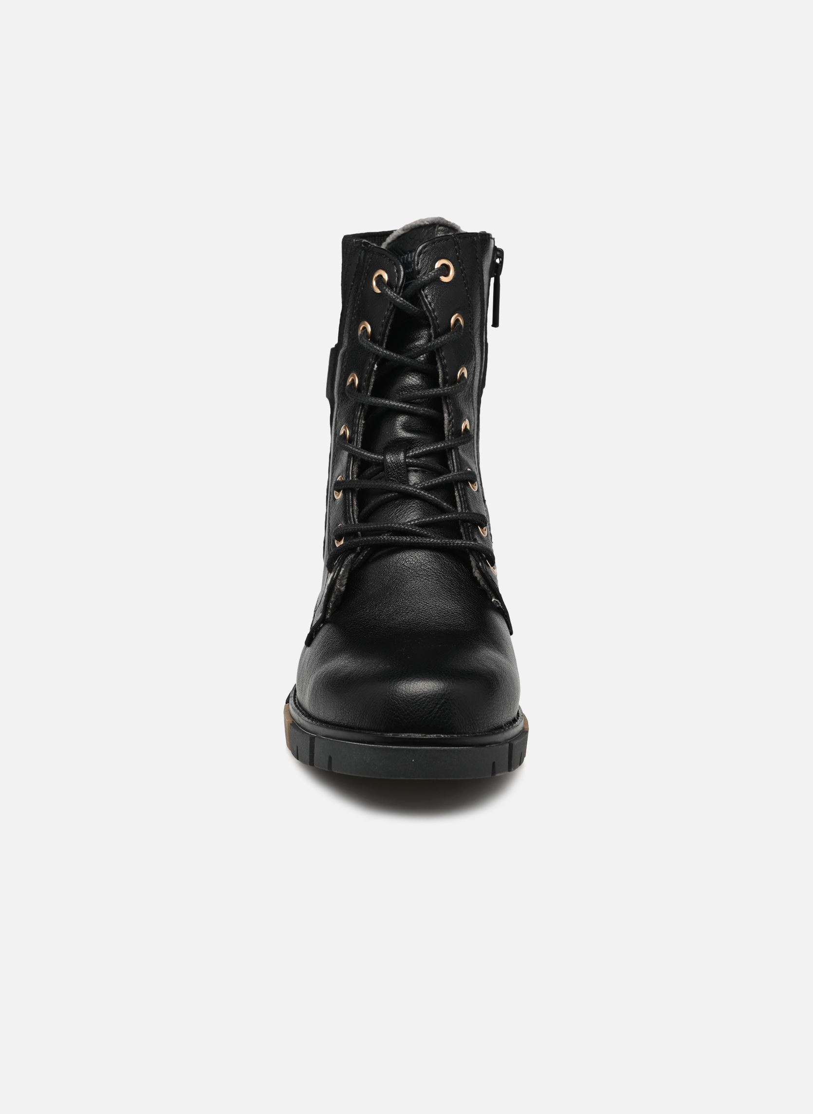 Stivaletti con lacci Ismalia donna nero Mustang shoes Stivaletti con lacci Ismalia donna nero Schwarz