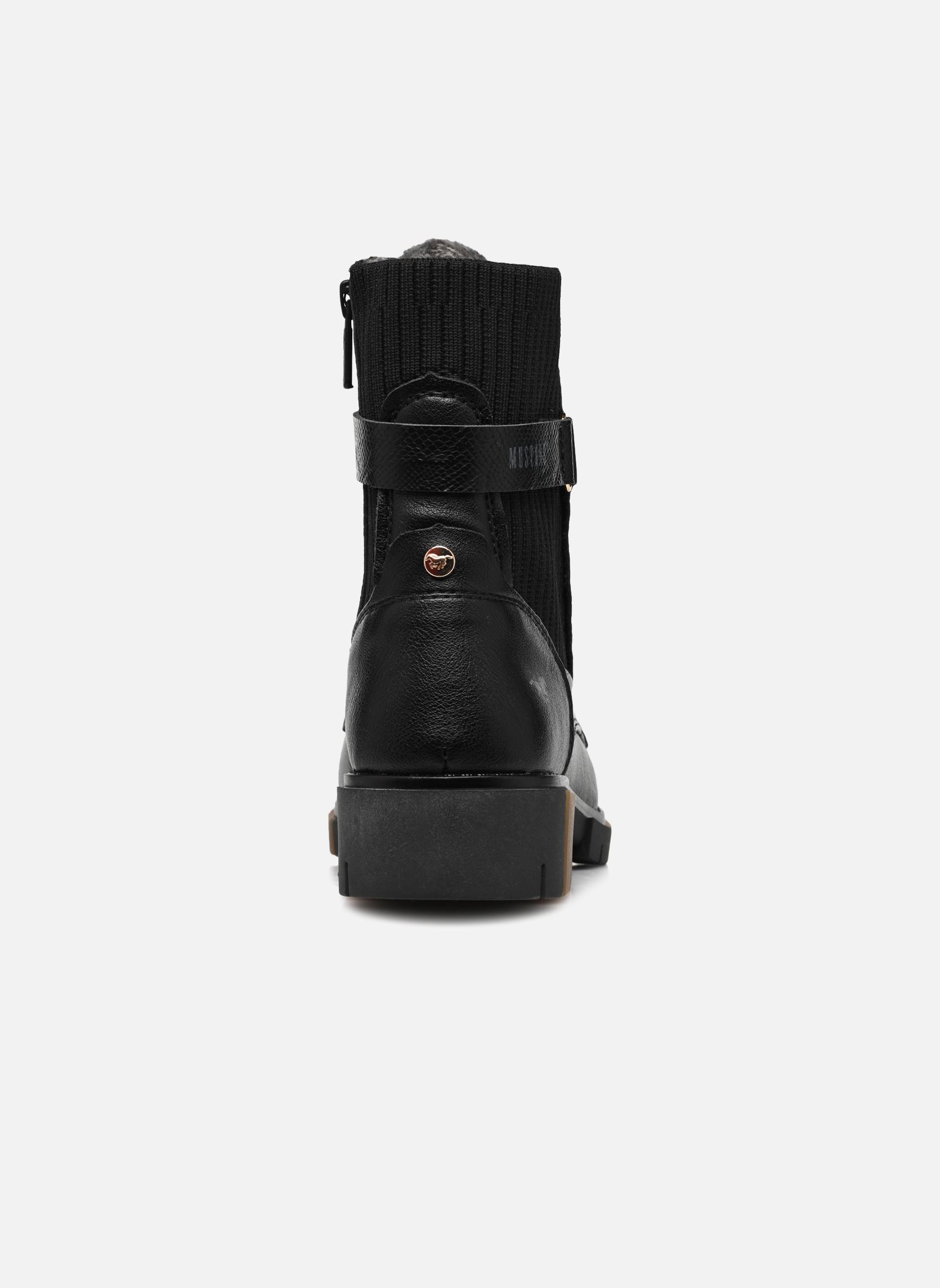 Stivaletti con lacci Ismalia donna nero Mustang shoes Stivaletti con lacci Ismalia donna nero Schwarz