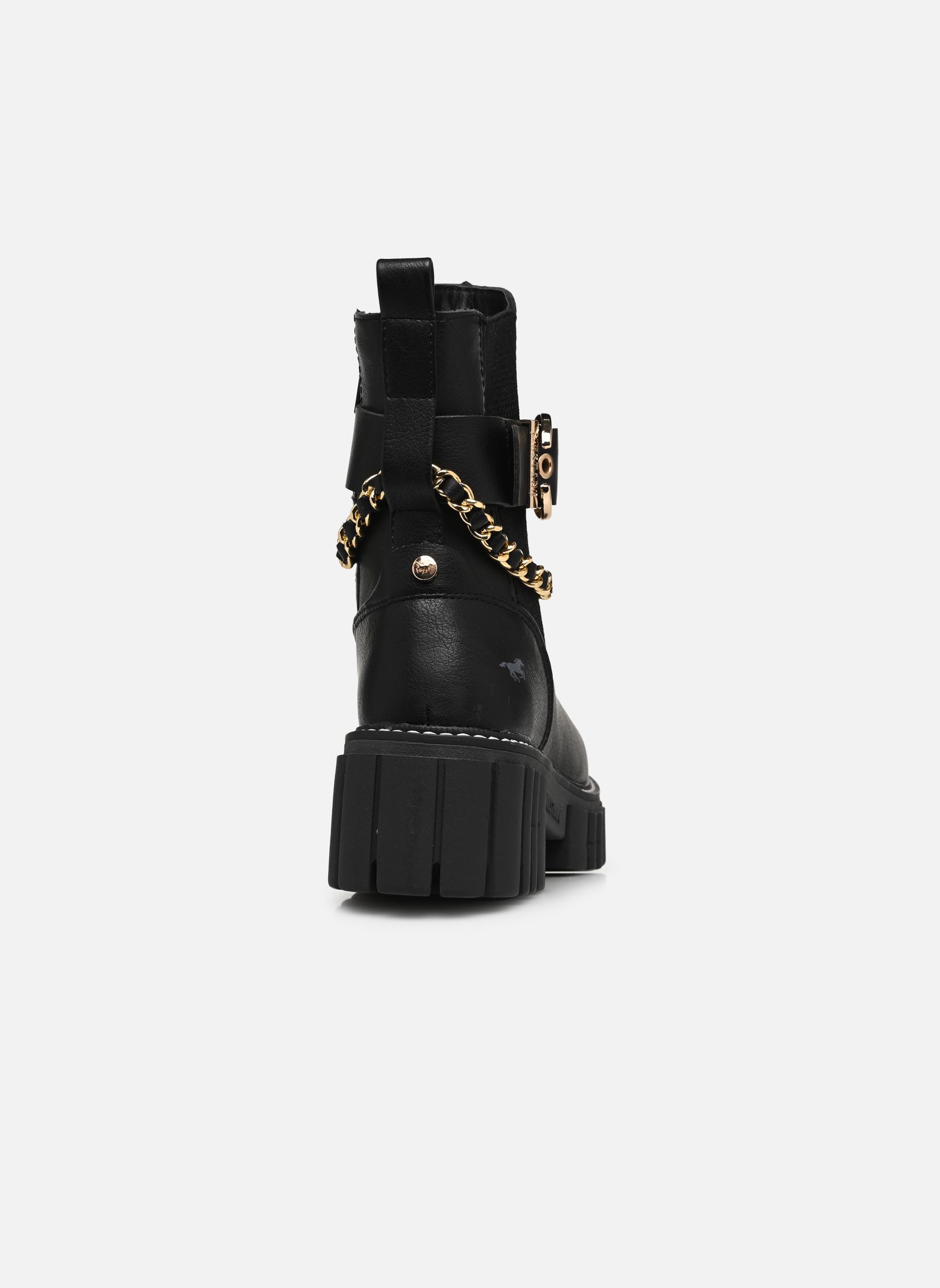 Niedrige Ankle Boots Mersa damen schwarz Mustang shoes Niedrige Ankle Boots Mersa damen schwarz Schwarz