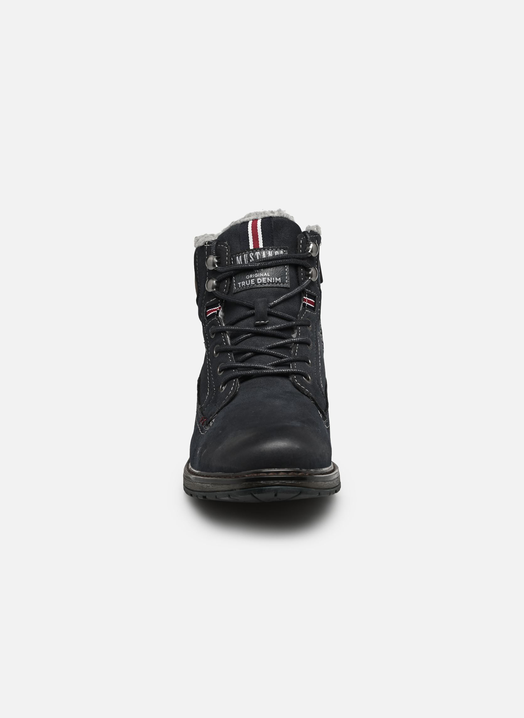 Geschnürte Stiefeletten Salt herren blau Mustang shoes Geschnürte Stiefeletten Salt herren blau Navy