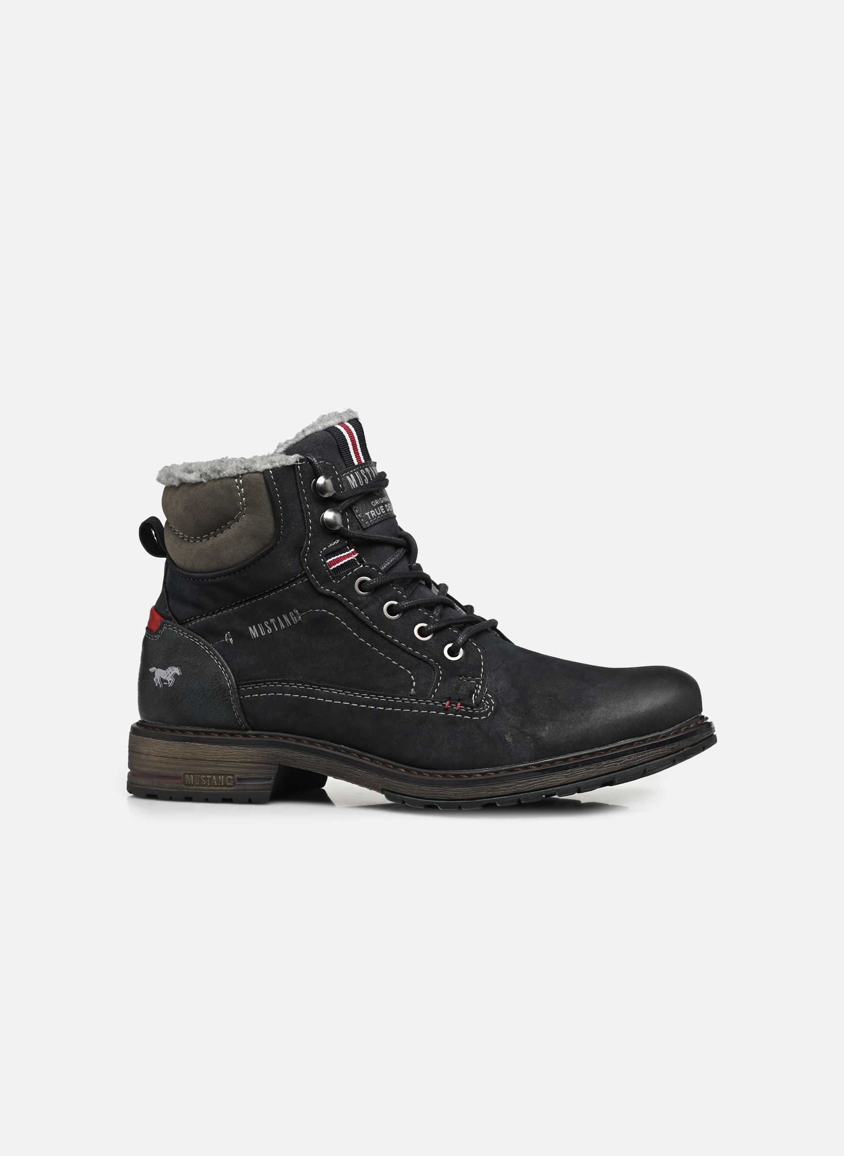 Geschnürte Stiefeletten Salt herren blau Mustang shoes Geschnürte Stiefeletten Salt herren blau Navy
