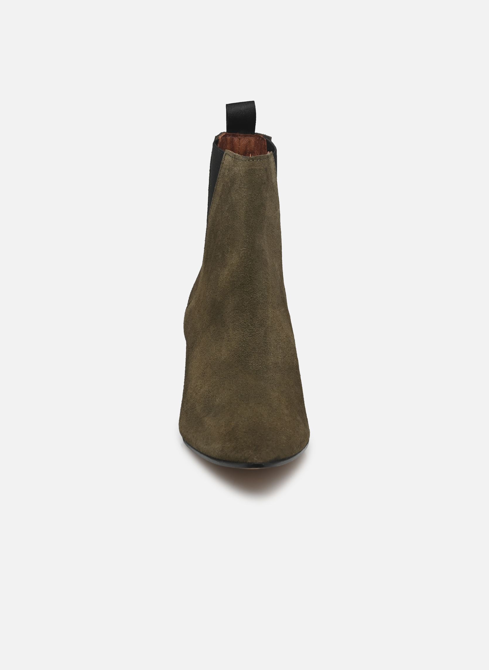 Bottines basses Clivia 50 femme vert Anonymous Copenhagen Bottines basses Clivia 50 femme vert CALF SUEDE MOSS GREEN