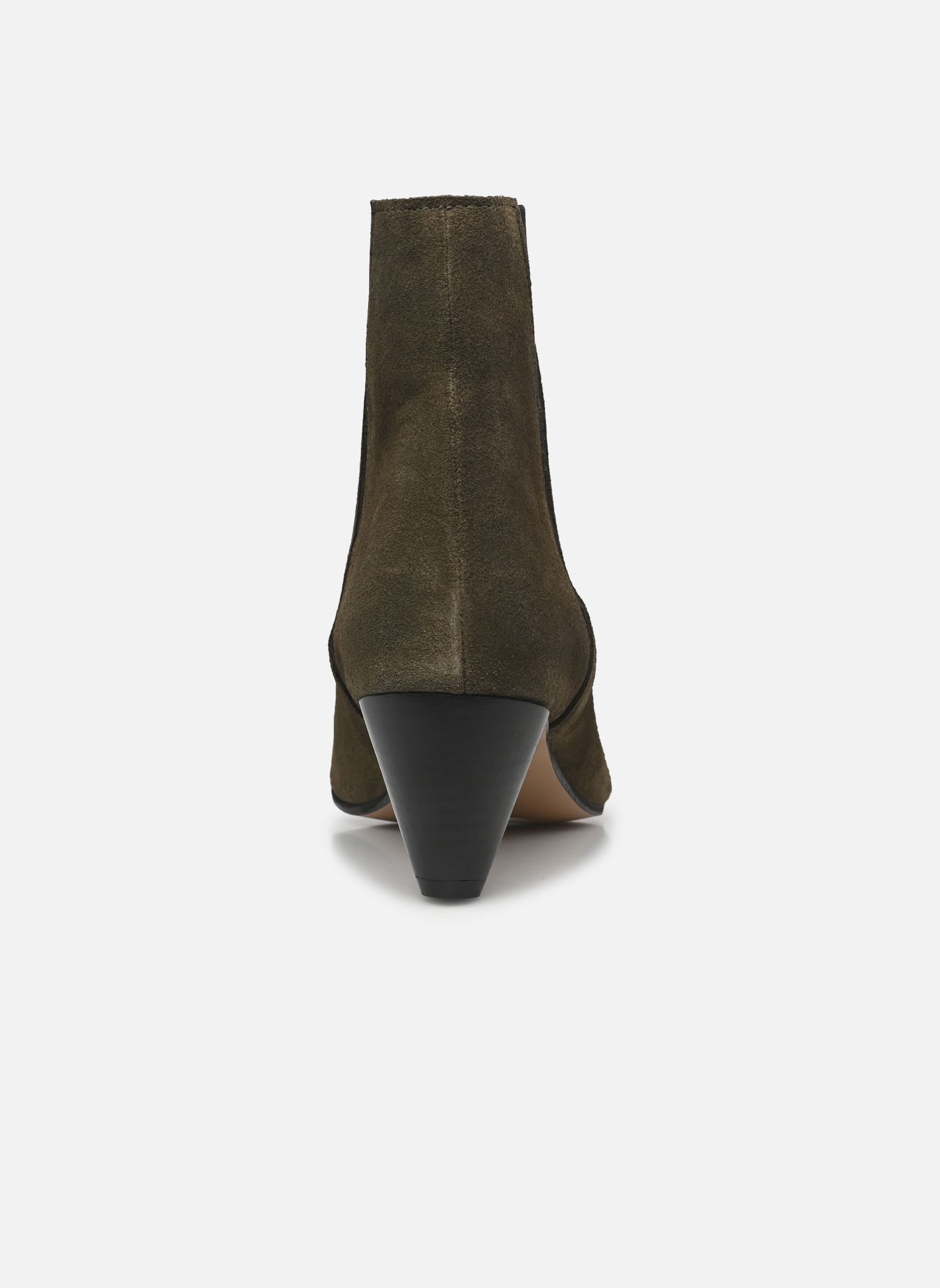 Bottines basses Clivia 50 femme vert Anonymous Copenhagen Bottines basses Clivia 50 femme vert CALF SUEDE MOSS GREEN