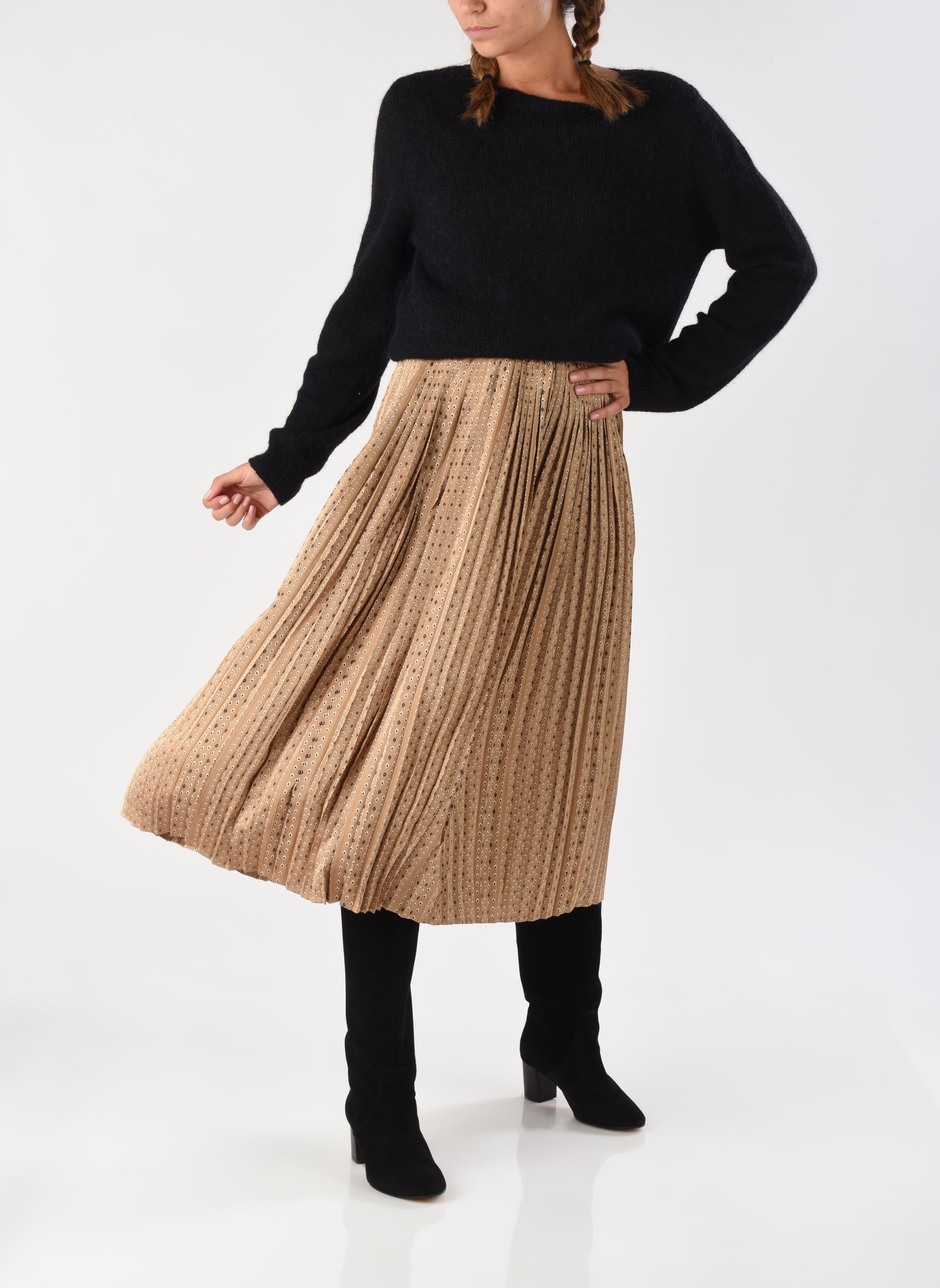 Laarzen Henriette 60 dames zwart Anonymous Copenhagen Laarzen Henriette 60 dames zwart CALF SUEDE BLACK