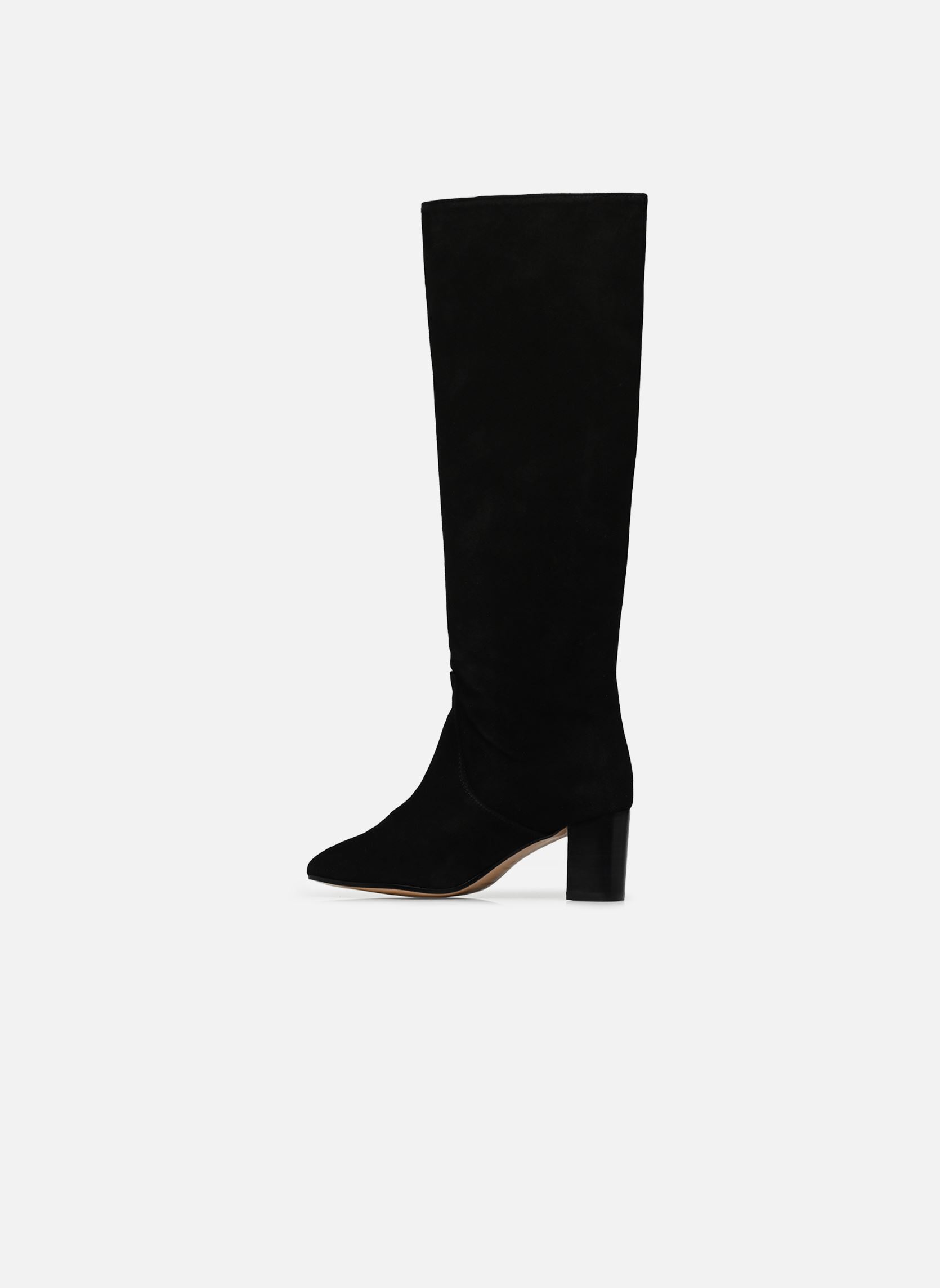 Laarzen Henriette 60 dames zwart Anonymous Copenhagen Laarzen Henriette 60 dames zwart CALF SUEDE BLACK