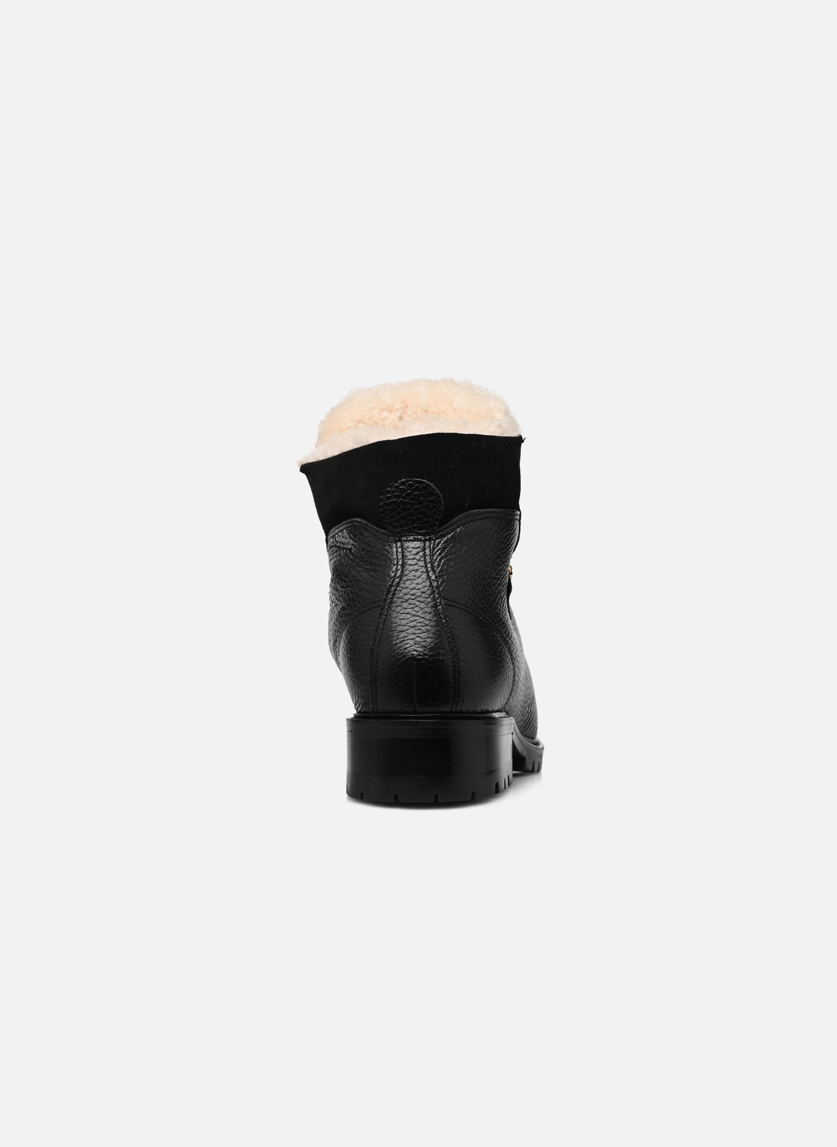 Geschnürte Stiefeletten Teddi Grained damen schwarz Anonymous Copenhagen Geschnürte Stiefeletten Teddi Grained damen schwarz SOFT CALF BLACK