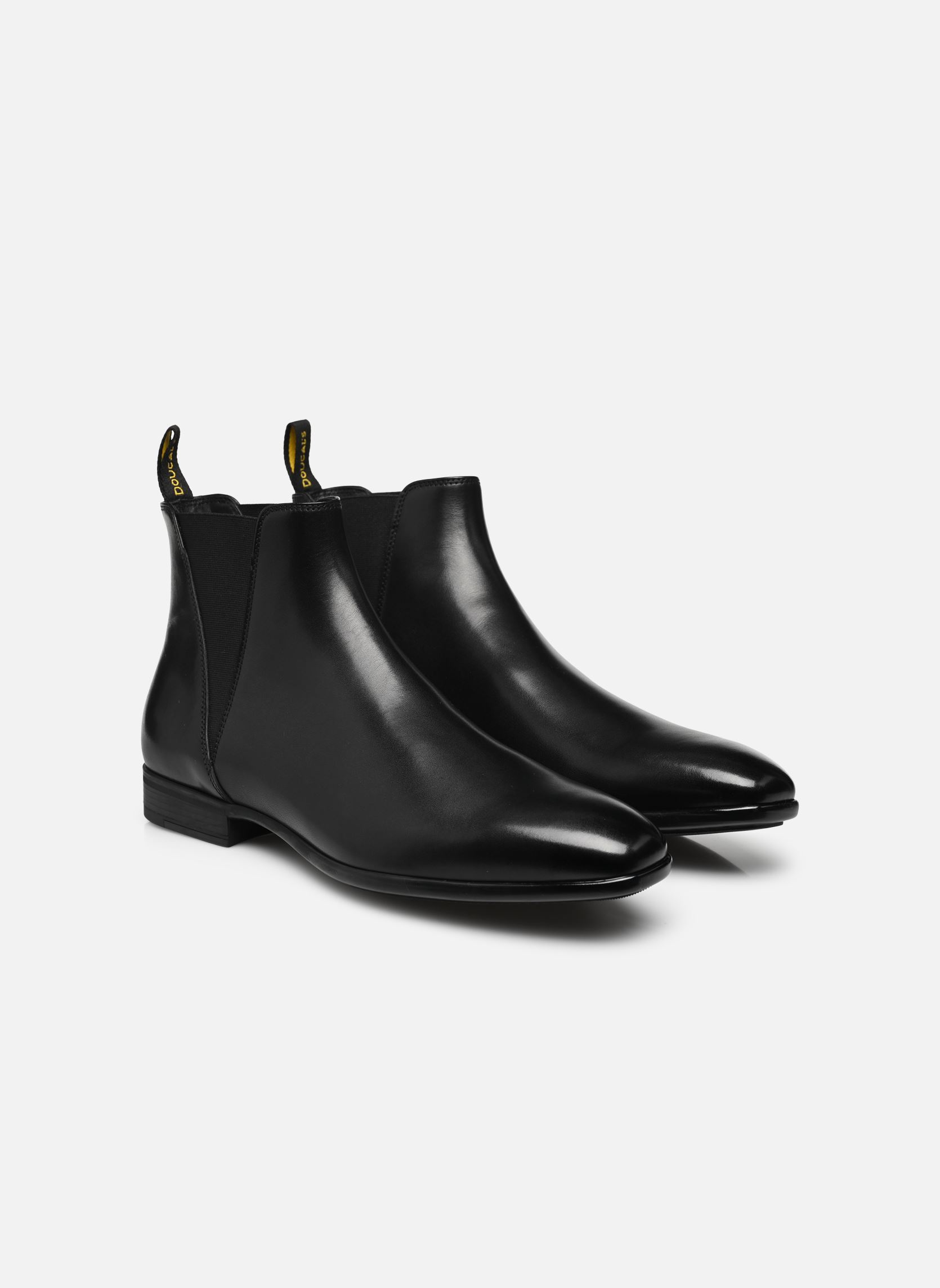 Stiefeletten und Stiefel Chelsea Deco herren schwarz Doucal's Stiefeletten und Stiefel Chelsea Deco herren schwarz Nero