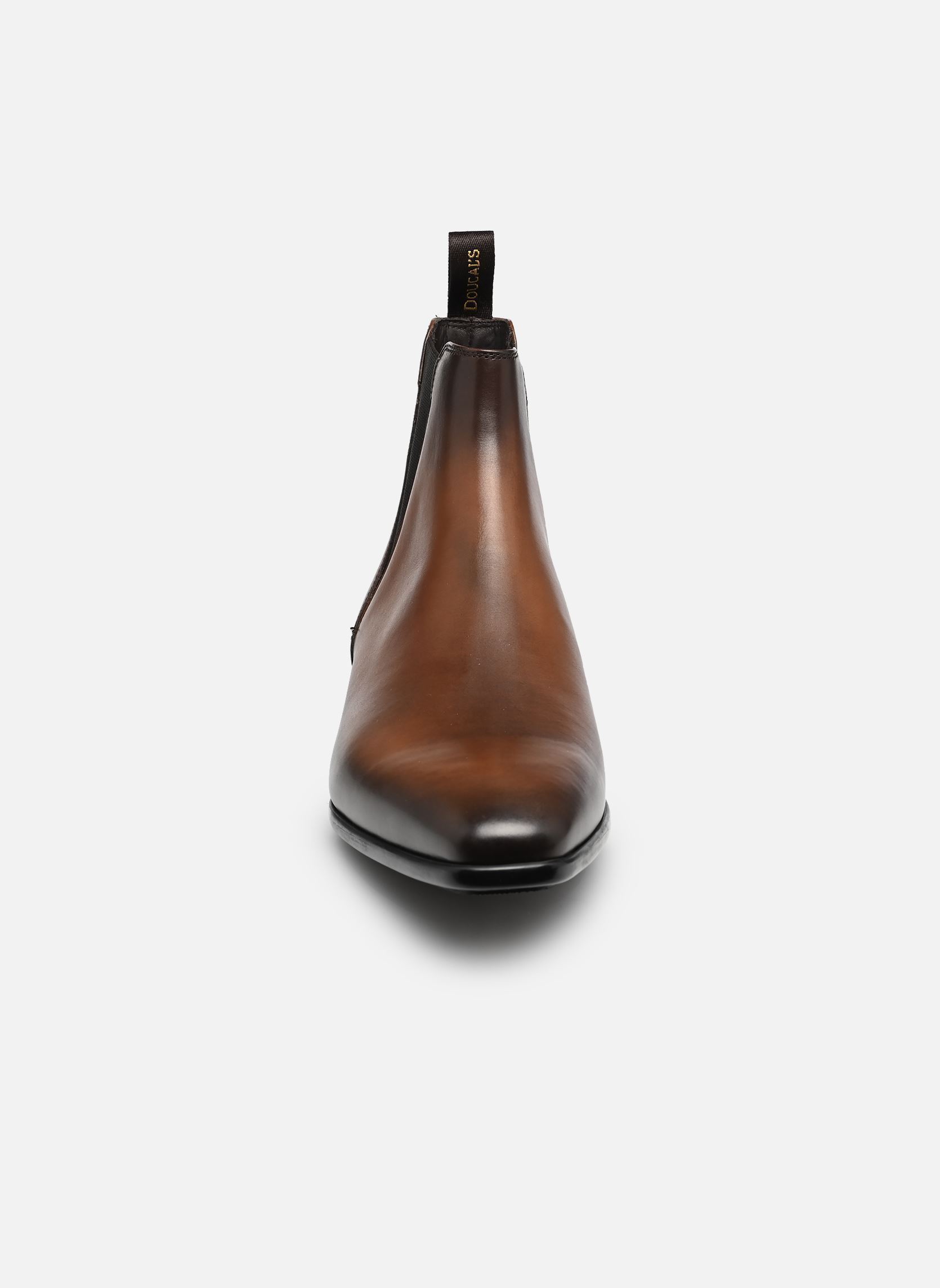 Bottines et boots Chelsea Deco homme marron Doucal's Bottines et boots Chelsea Deco homme marron WOOD