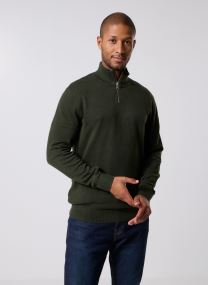 Pullover Jjeemil Knit Half Zip Noos herren beige