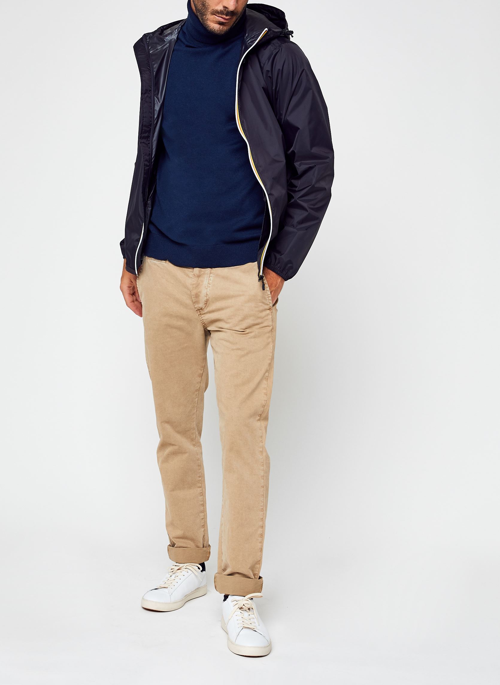Pulls Jjeemil Knit Roll Neck Noos homme bleu Jack & Jones Pulls Jjeemil Knit Roll Neck Noos homme bleu NAVY BLAZER
