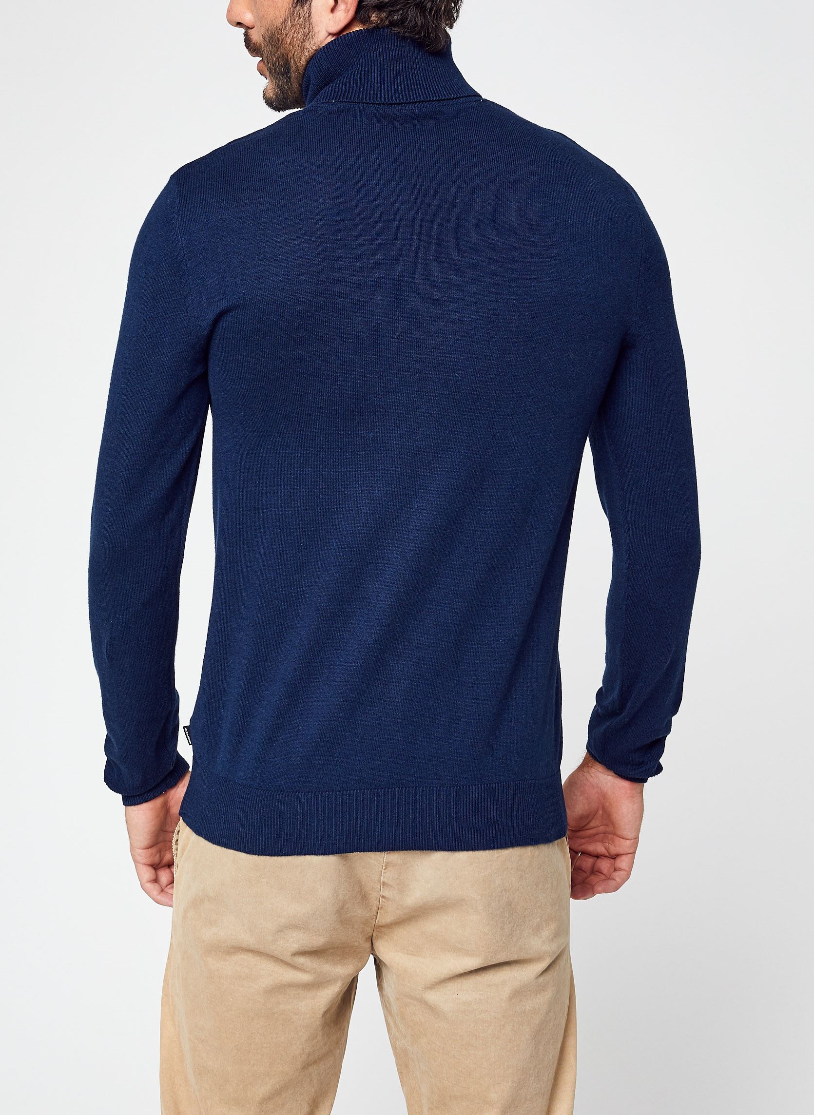 Pulls Jjeemil Knit Roll Neck Noos homme bleu Jack & Jones Pulls Jjeemil Knit Roll Neck Noos homme bleu NAVY BLAZER