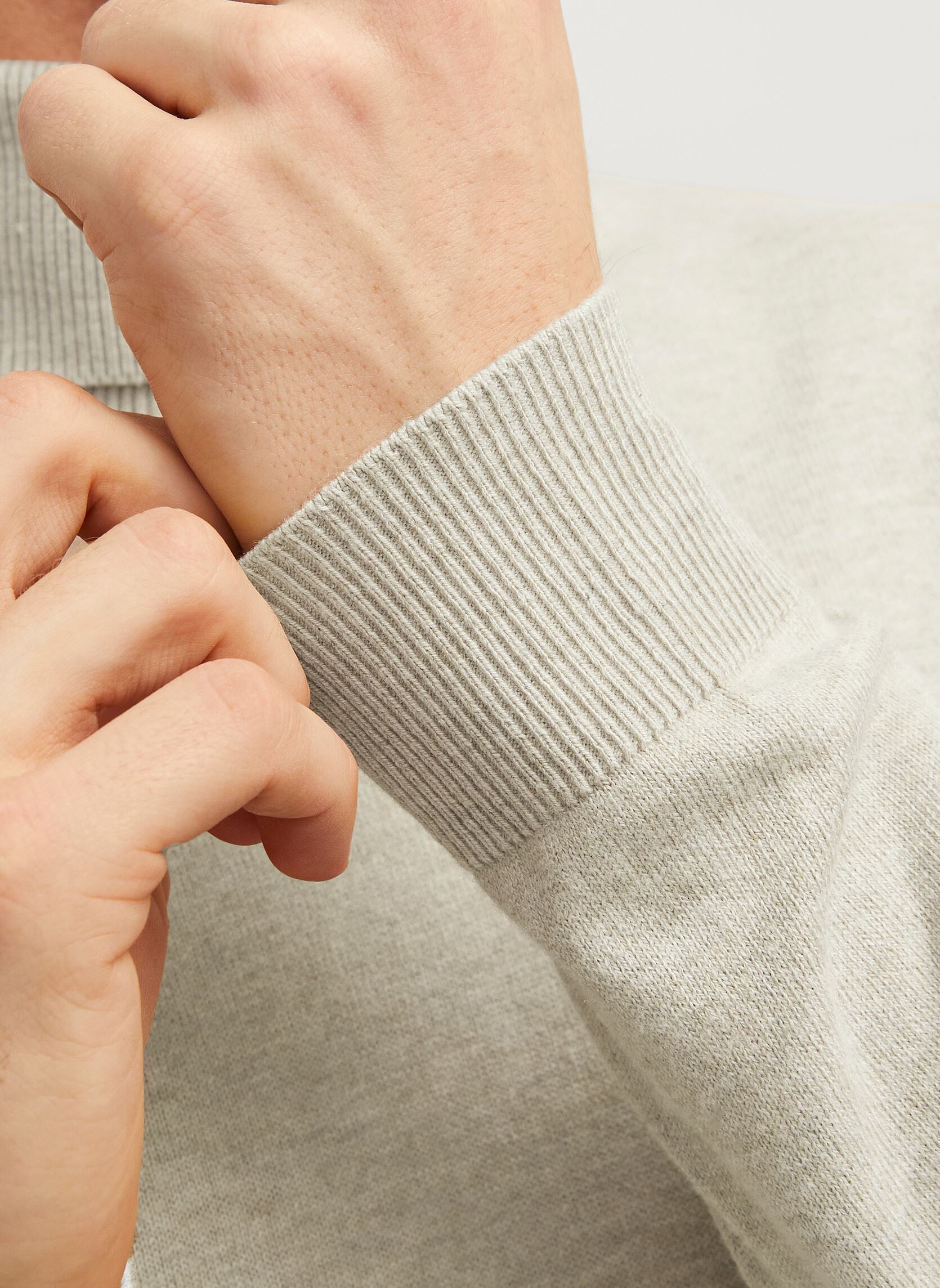Pullover Jjeemil Knit Roll Neck Noos herren beige Jack & Jones Pullover Jjeemil Knit Roll Neck Noos herren beige OATMEAL