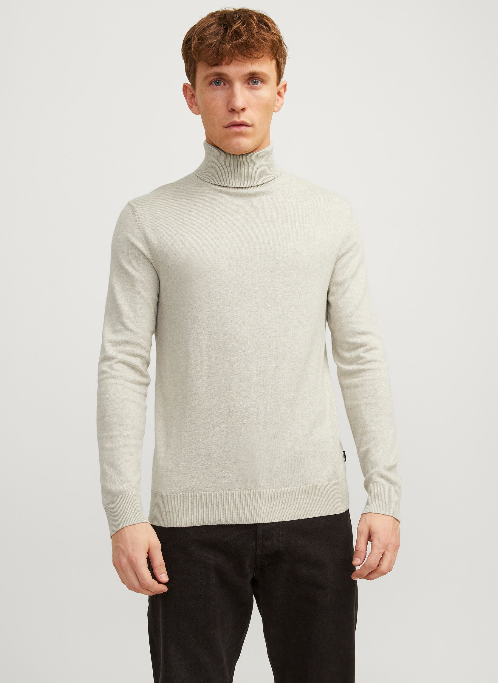 Pull Jack & Jones JJEEMIL KNIT ROLL NECK EU - vue 6