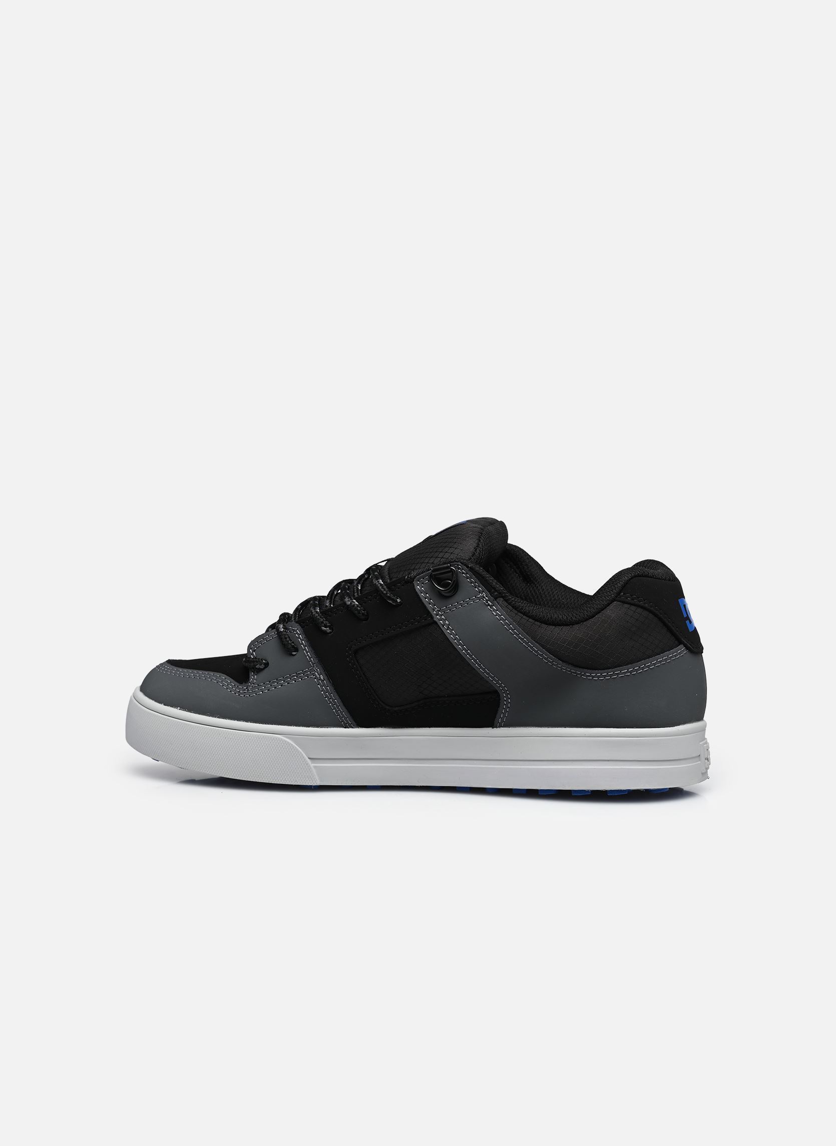 Niedrige Sneaker Pure WNT M herren grau DC Shoes Niedrige Sneaker Pure WNT M herren grau DARKGREY/BLACK