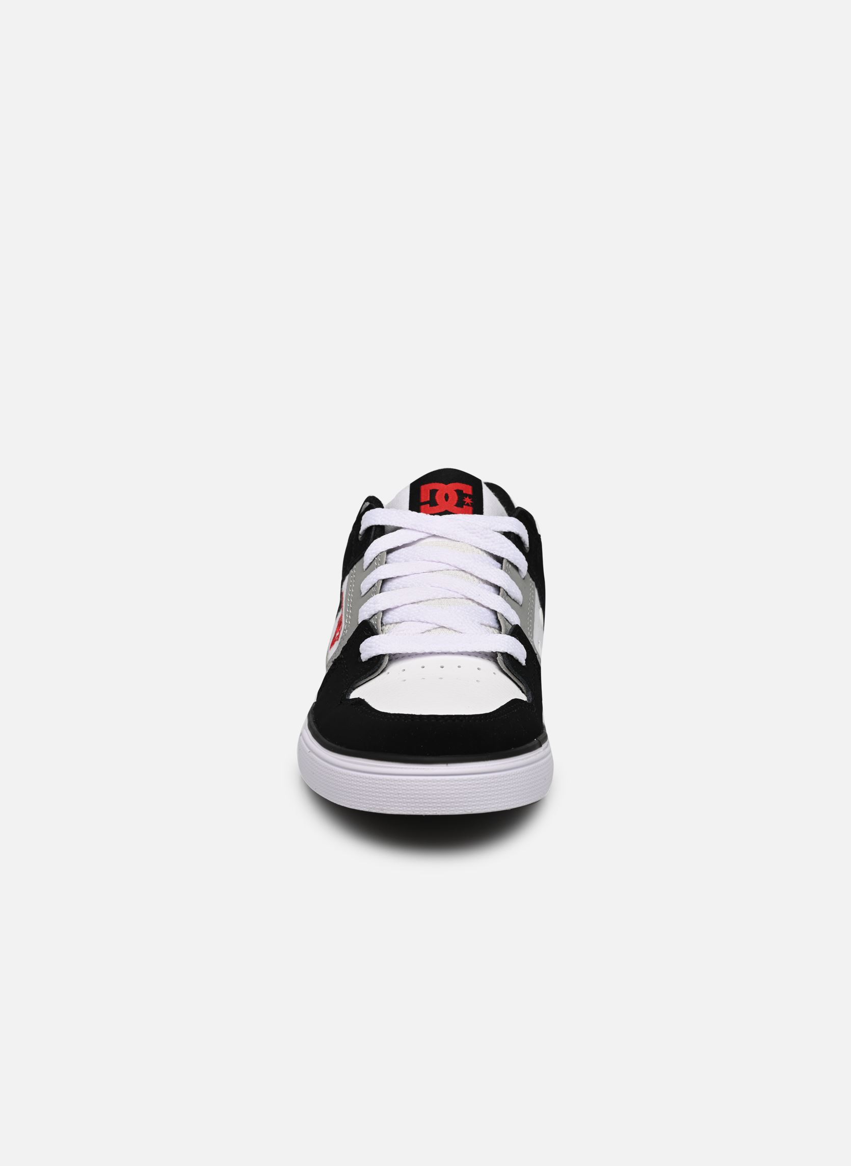 Niedrige Sneaker Pure Kids jungen weiß DC Shoes Niedrige Sneaker Pure Kids jungen weiß WHITE BLACK RED