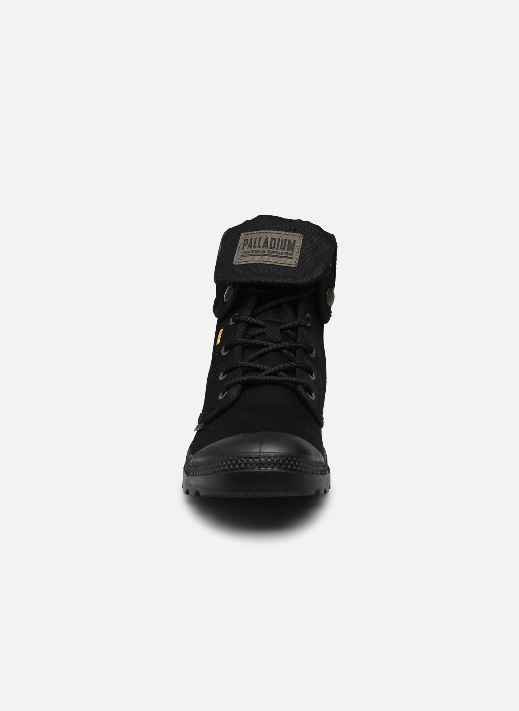 Geschnürte Stiefeletten PAMPA BAGGY SUPPLY MM herren schwarz Palladium Geschnürte Stiefeletten PAMPA BAGGY SUPPLY MM herren schwarz BLACK