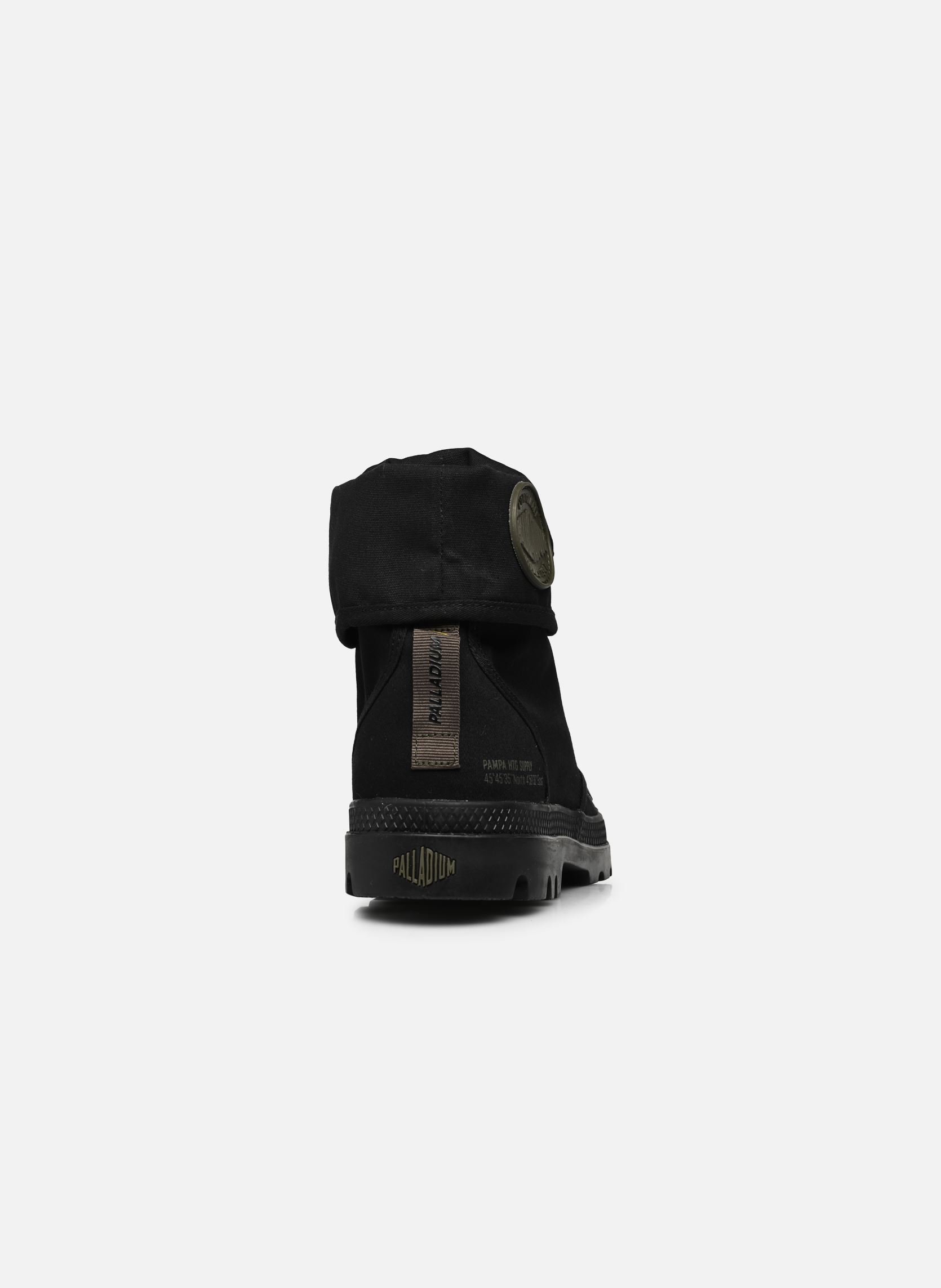 Geschnürte Stiefeletten PAMPA BAGGY SUPPLY MM herren schwarz Palladium Geschnürte Stiefeletten PAMPA BAGGY SUPPLY MM herren schwarz BLACK