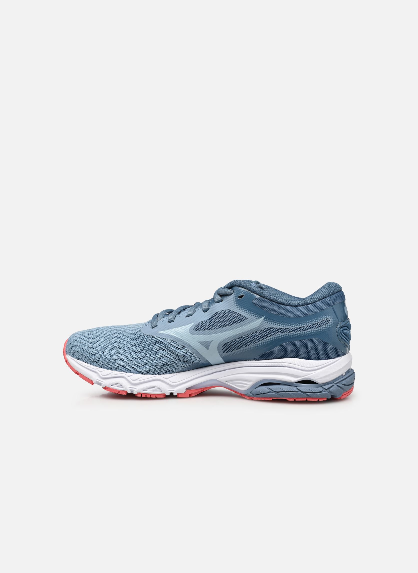 Sportschuhe Wave Prodigy 4 - W damen grau Mizuno Sportschuhe Wave Prodigy 4 - W damen grau MSpring/IceWater/TeaRose