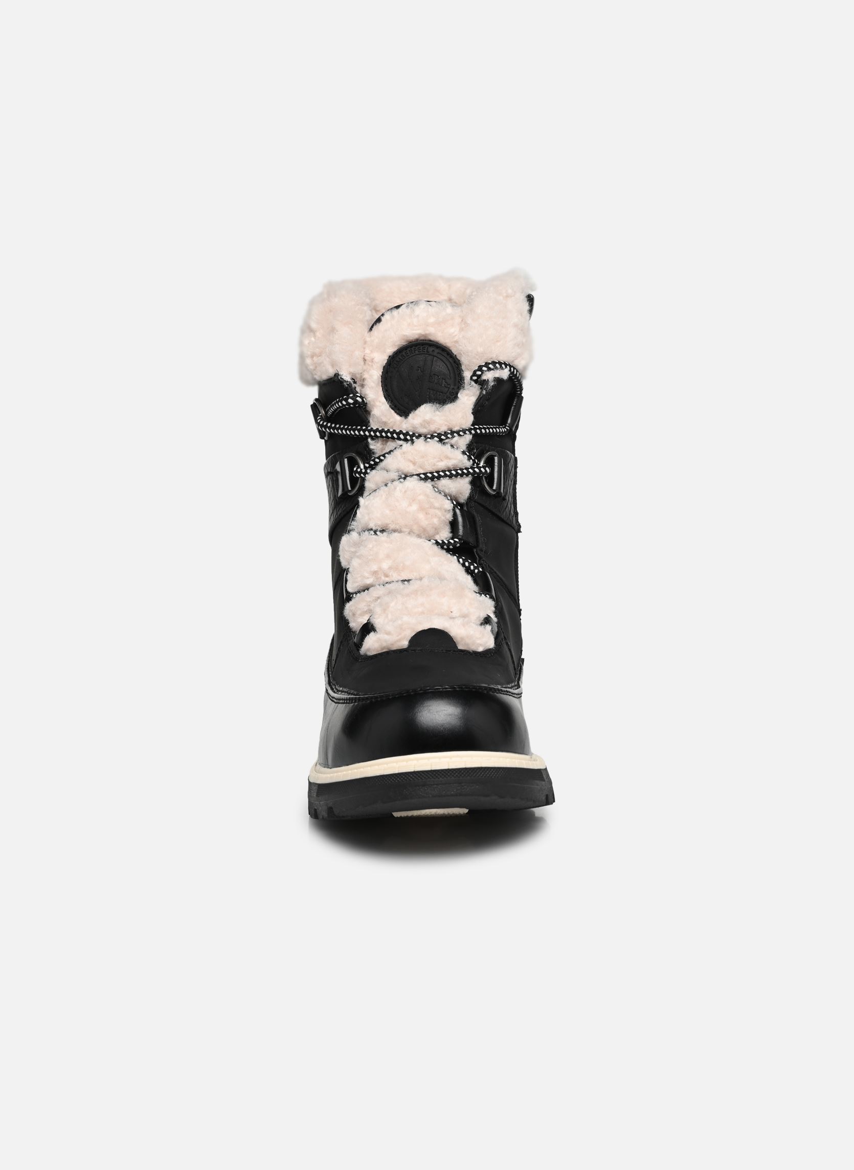 Bottines fourrées Nalia femme noir Kimberfeel Bottines fourrées Nalia femme noir Noir