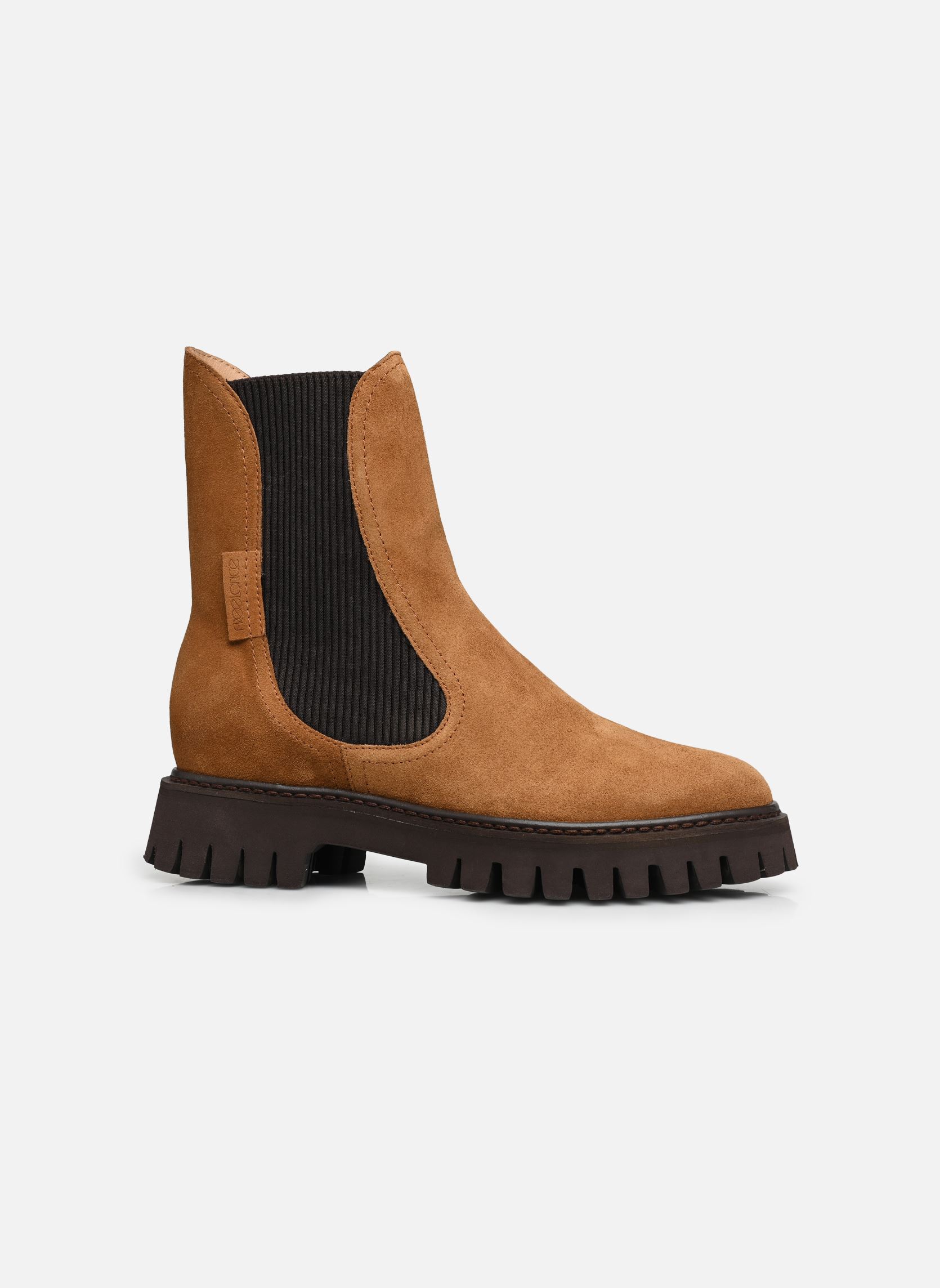 Niedrige Ankle Boots Georgia damen beige Free Lance Niedrige Ankle Boots Georgia damen beige BISCUIT