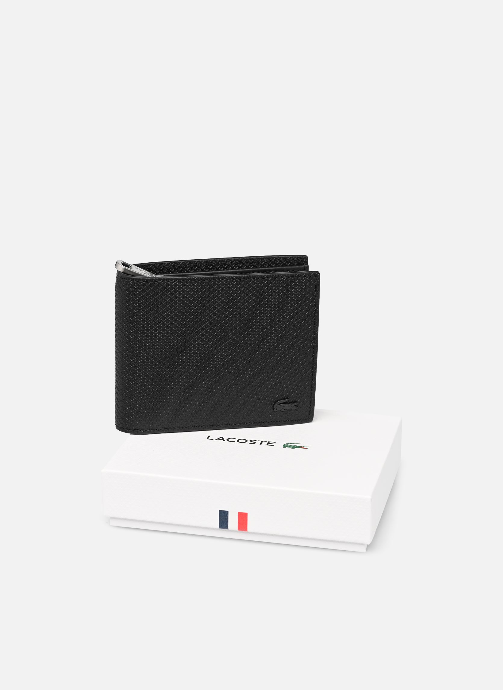 Geldbeutel Chantaco Billfold Zip Case herren schwarz Lacoste Geldbeutel Chantaco Billfold Zip Case herren schwarz NOIR