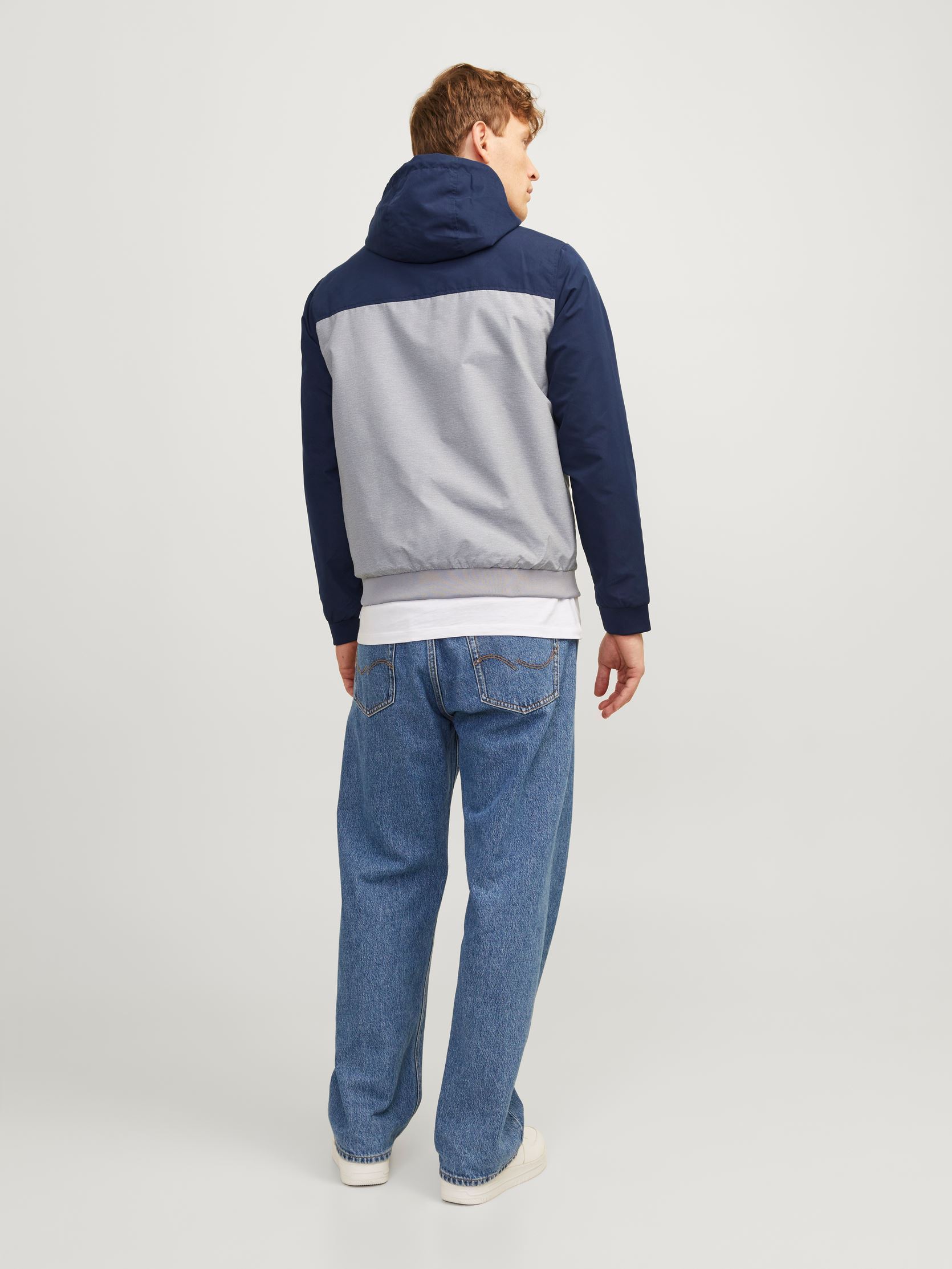 Klassieke jassen Jjerush Hood Bomber Noos heren blauw Jack & Jones Klassieke jassen Jjerush Hood Bomber Noos heren blauw NAVY BLAZER