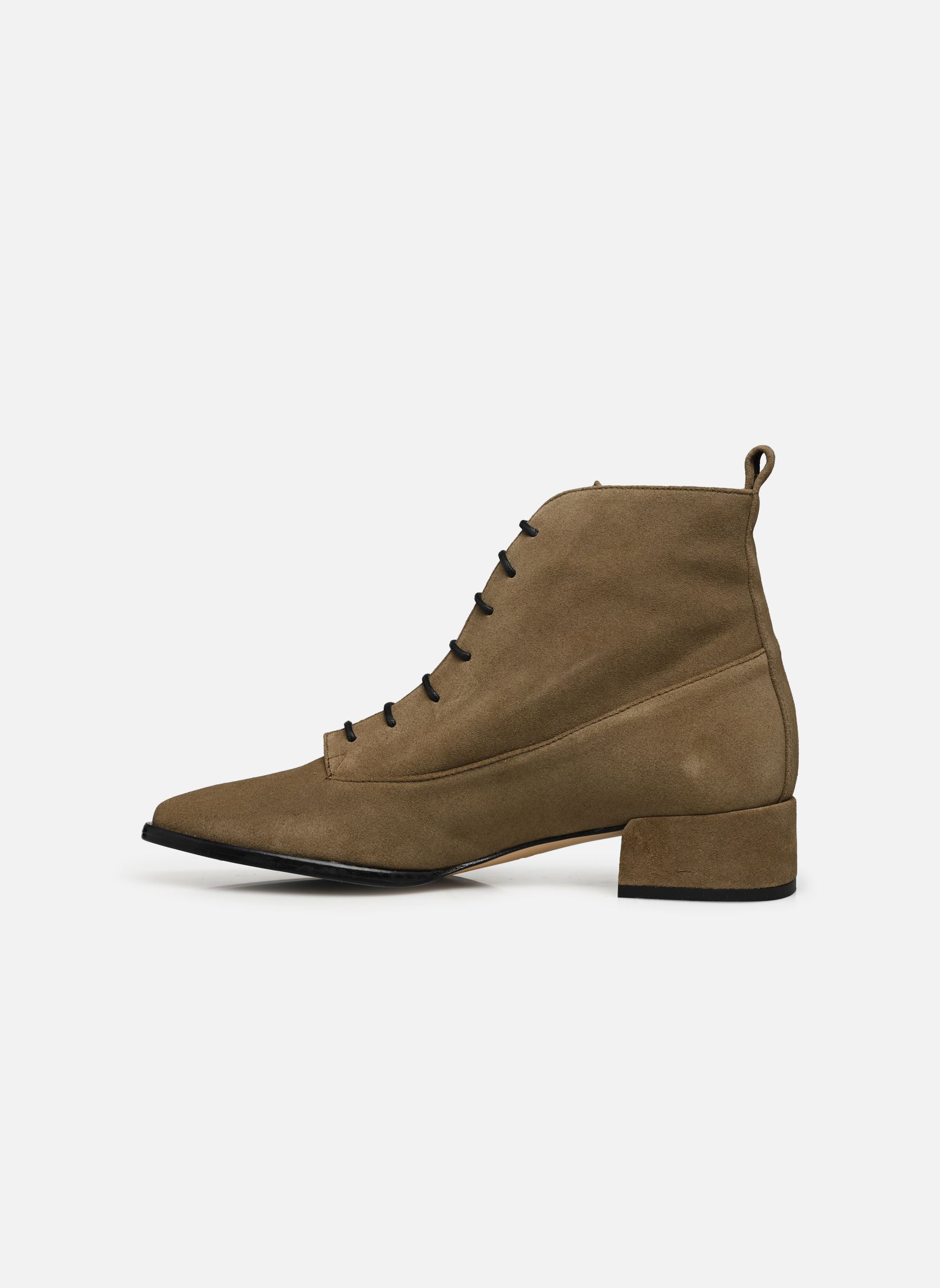 Veterlaarsjes Bellver dames groen Naguisa Veterlaarsjes Bellver dames groen GREEN