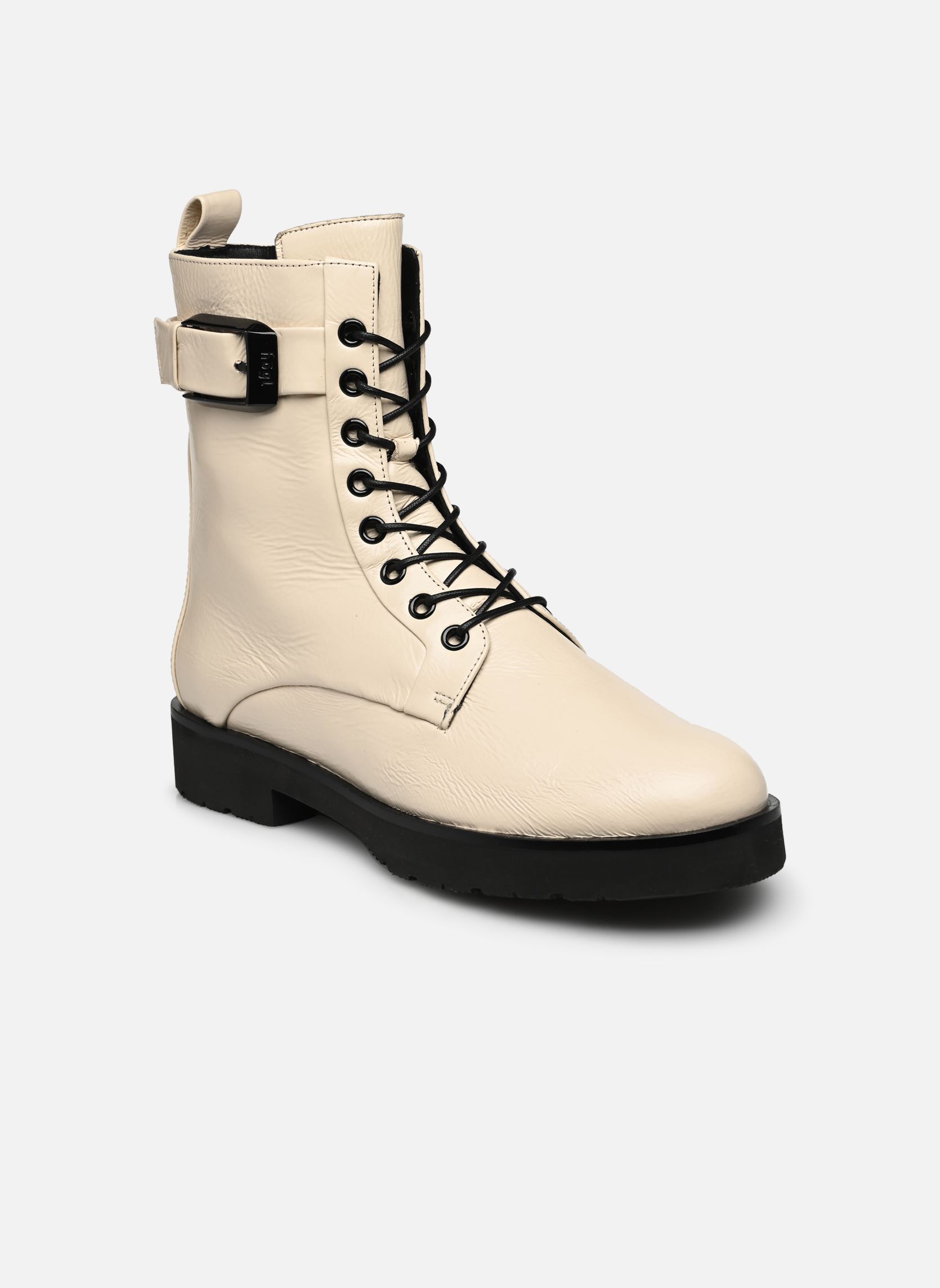 Veterlaarsjes Walker dames wit HÖGL Veterlaarsjes Walker dames wit Skin