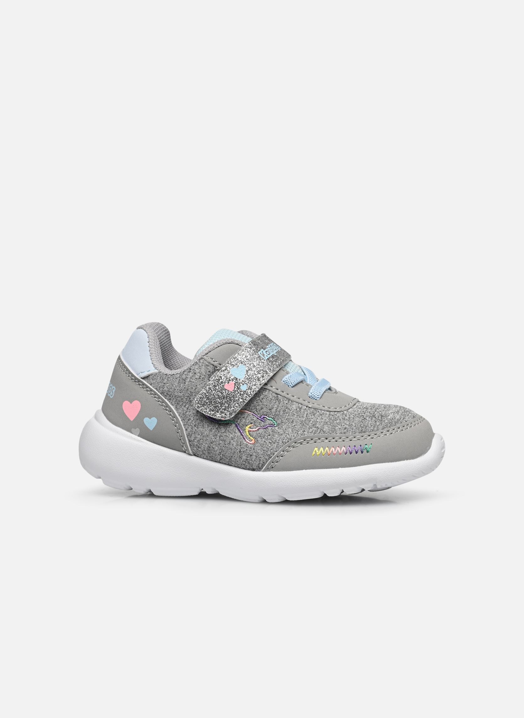 Niedrige Sneaker KY-Match EV mädchen grau Kangaroos Niedrige Sneaker KY-Match EV mädchen grau VAPOR GREY/BLUE SKY