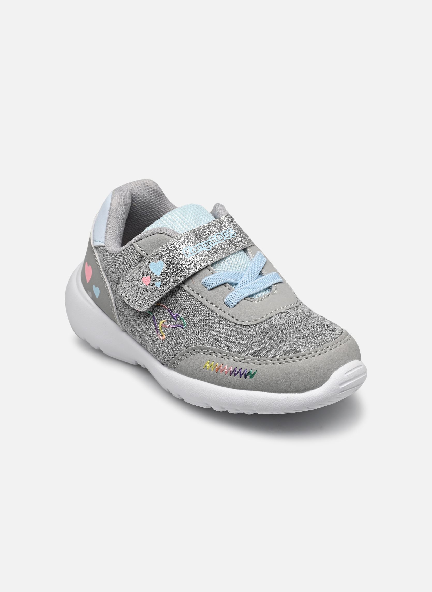 Niedrige Sneaker KY-Match EV mädchen grau Kangaroos Niedrige Sneaker KY-Match EV mädchen grau VAPOR GREY/BLUE SKY