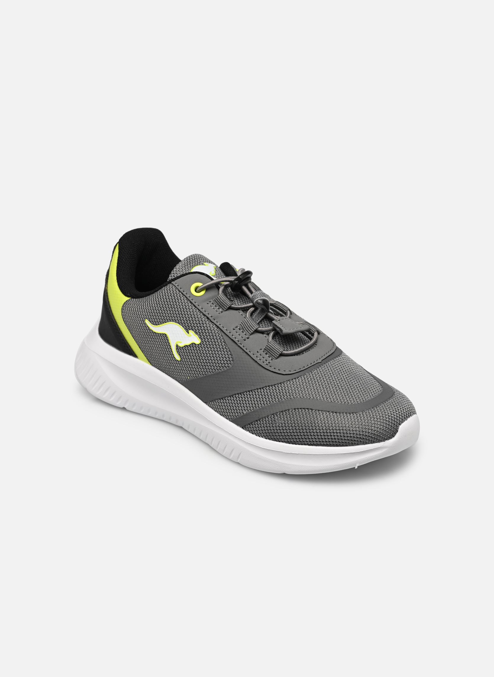 Baskets basses K-Ft Push gris Kangaroos Baskets basses K-Ft Push gris STEEL GREY/LIMETTA