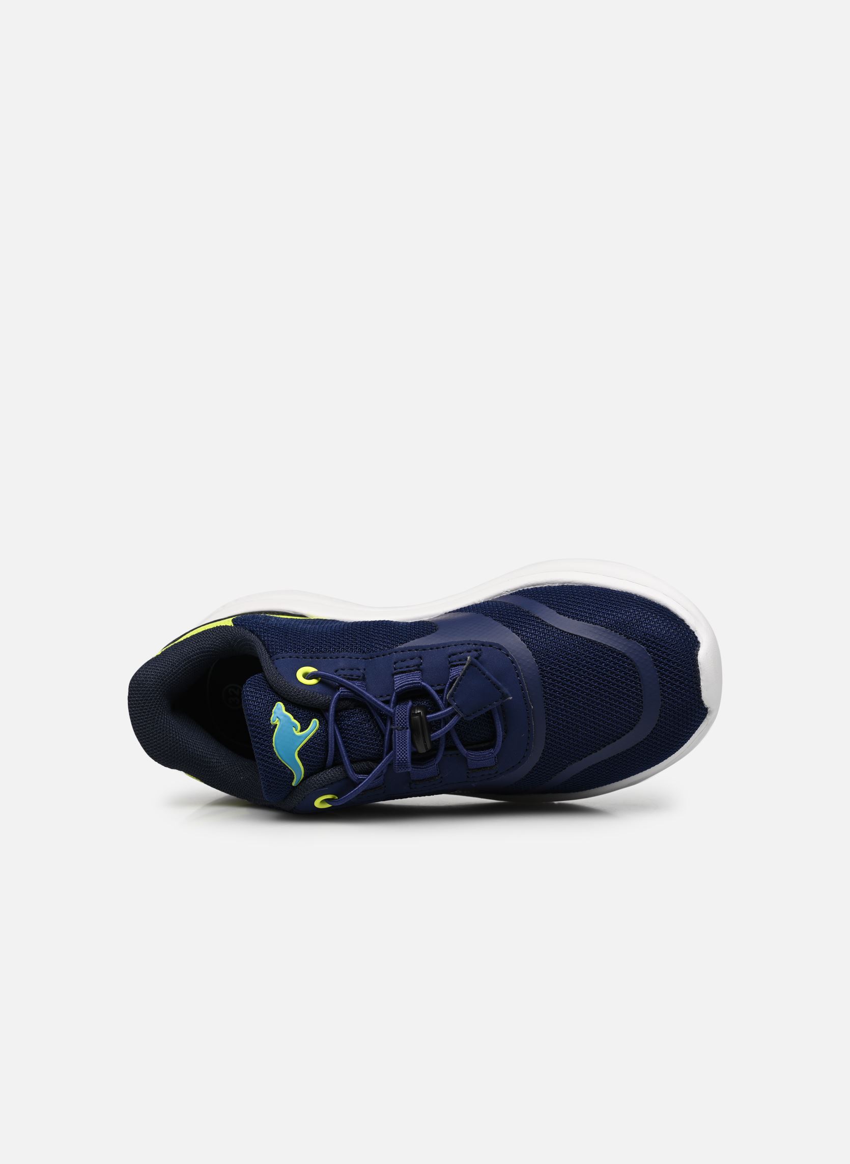 Baskets basses K-Ft Push bleu Kangaroos Baskets basses K-Ft Push bleu BELLE BLUE/NEON GREEN