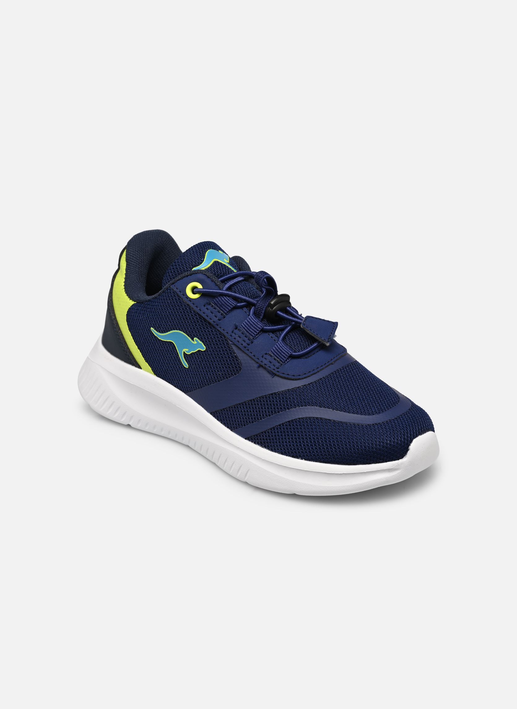 Baskets basses K-Ft Push bleu Kangaroos Baskets basses K-Ft Push bleu BELLE BLUE/NEON GREEN