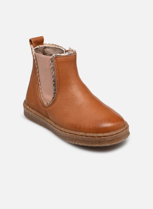 Bisgaard Chelsea laarzen voor kinderen Phillip Donkerblauw glad leer, cognac, 23 EU Bisgaard Chelsea laarzen voor kinderen Phillip Donkerblauw glad leer, cognac, 23 EU