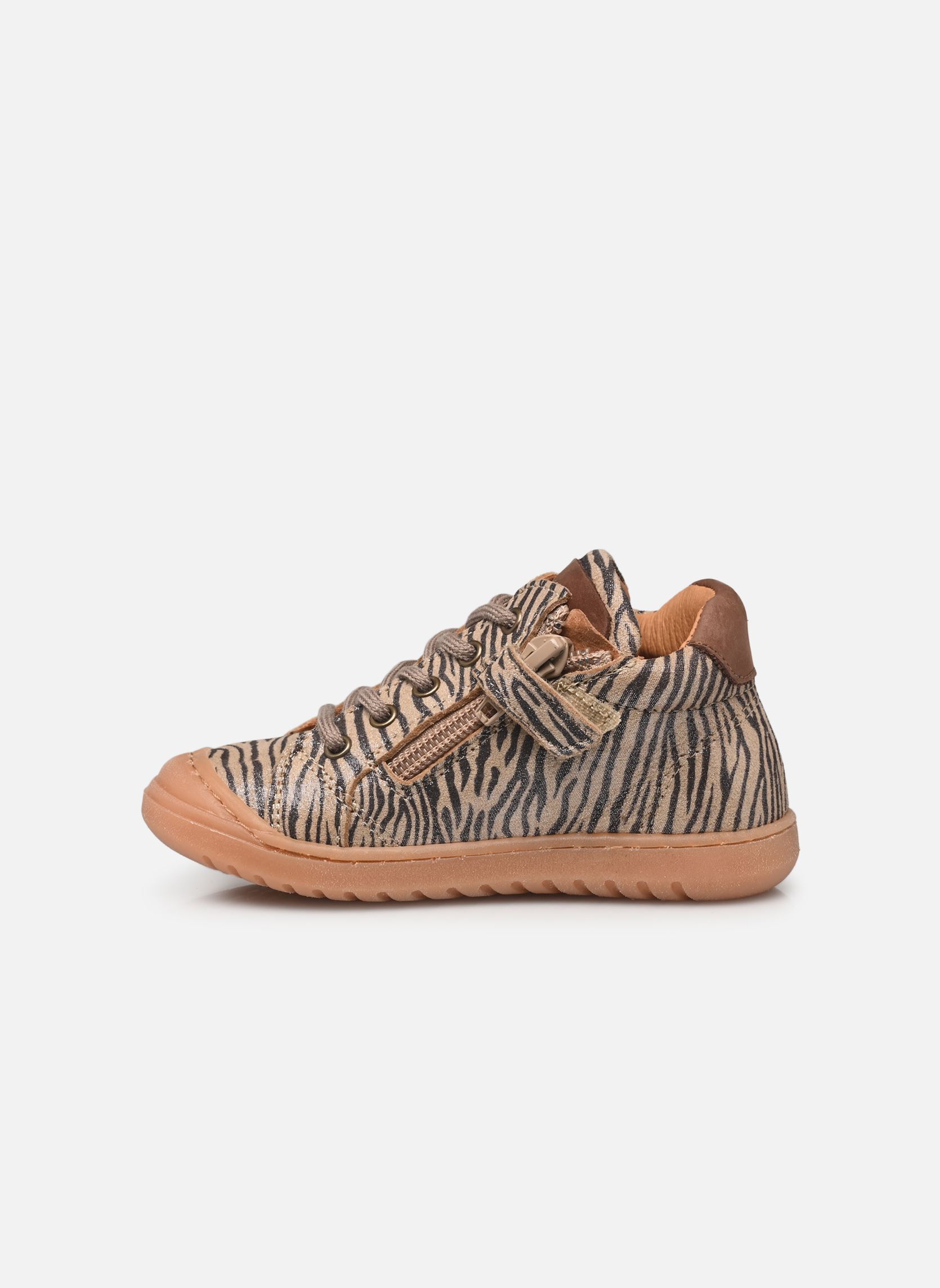 Lage sneakers Bisgaard Thor Z meisjes bruin Bisgaard Lage sneakers Bisgaard Thor Z meisjes bruin ZEBRA GLITTER