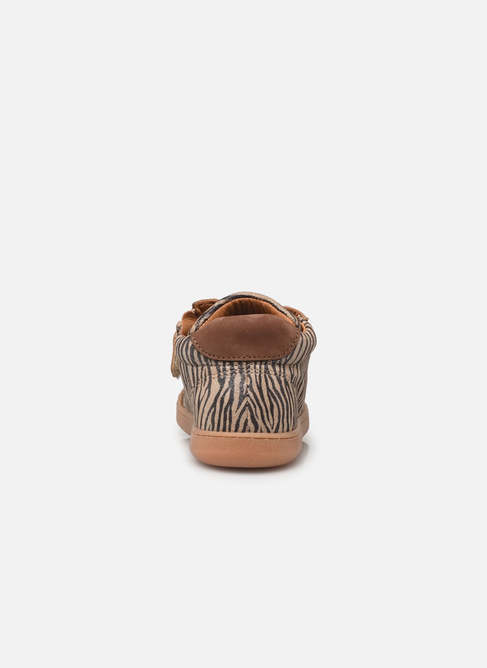 Lage sneakers Bisgaard Thor Z meisjes bruin Bisgaard Lage sneakers Bisgaard Thor Z meisjes bruin ZEBRA GLITTER