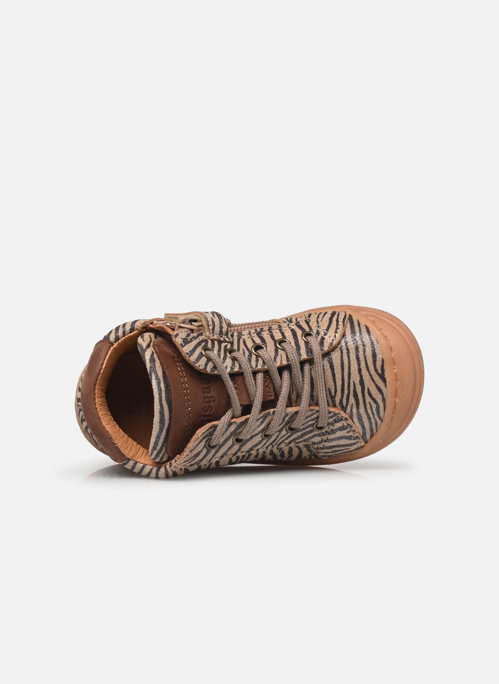 Lage sneakers Bisgaard Thor Z meisjes bruin Bisgaard Lage sneakers Bisgaard Thor Z meisjes bruin ZEBRA GLITTER