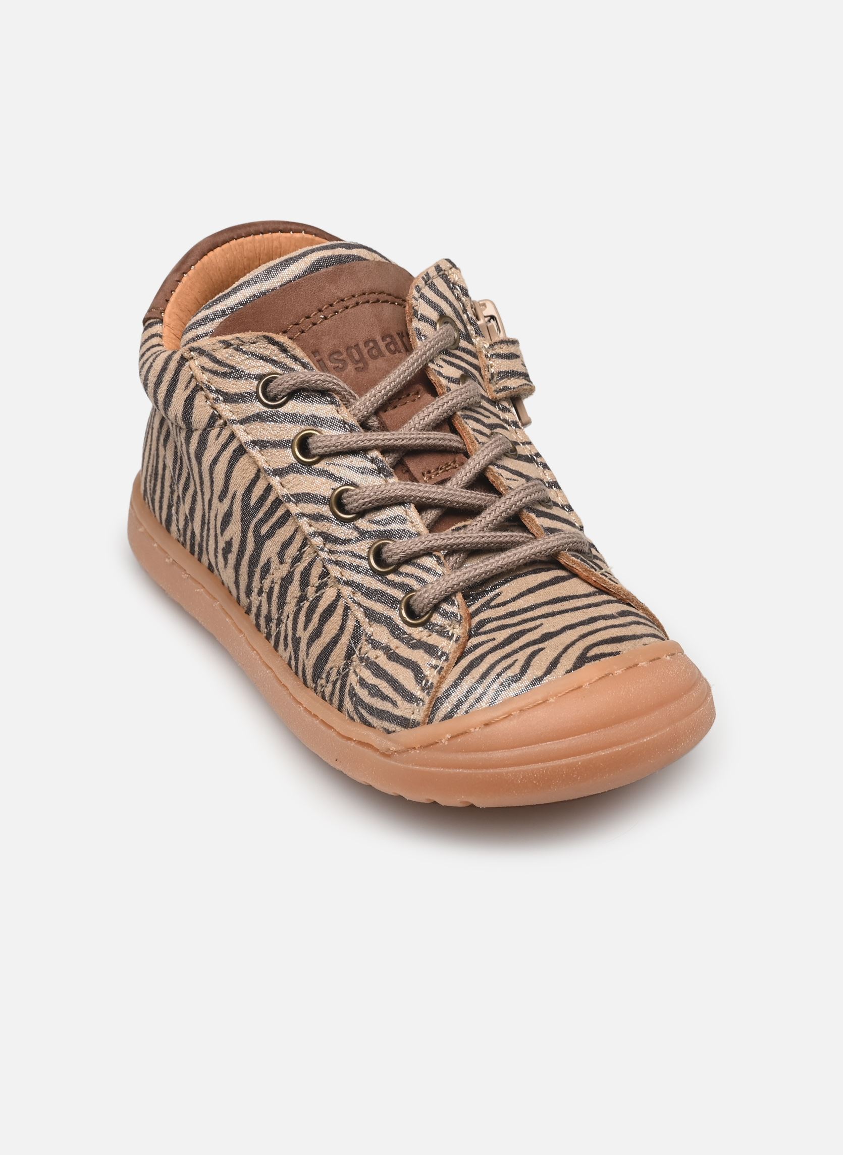 Lage sneakers Bisgaard Thor Z meisjes bruin Bisgaard Lage sneakers Bisgaard Thor Z meisjes bruin ZEBRA GLITTER